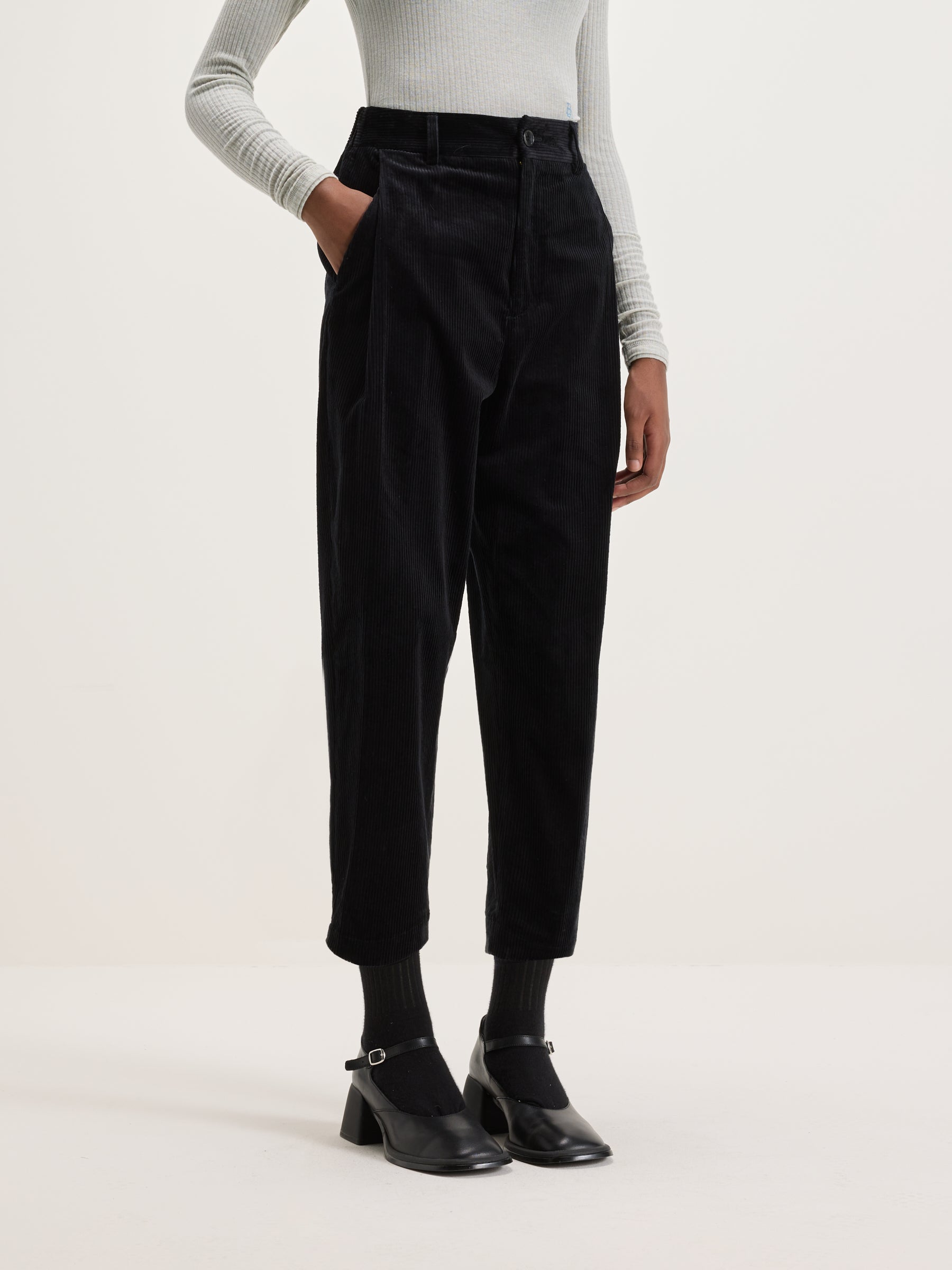 Sand Boyfriend Corduroy Pants For Women | Bellerose