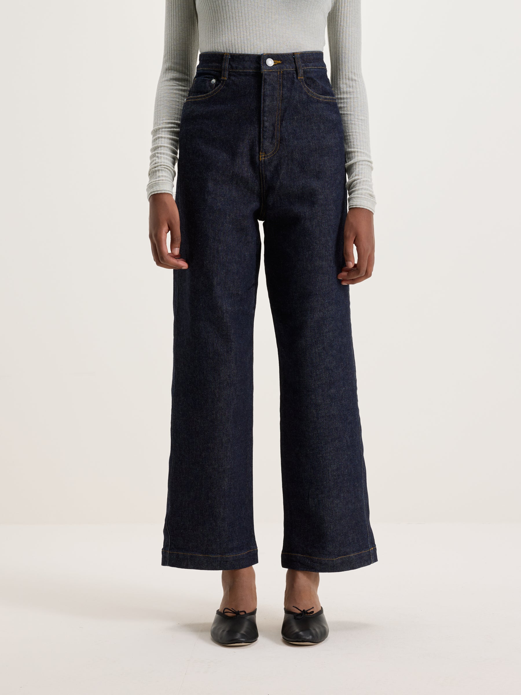 Sophia Japanese Denim Jeans (242 / W / INDIGO)