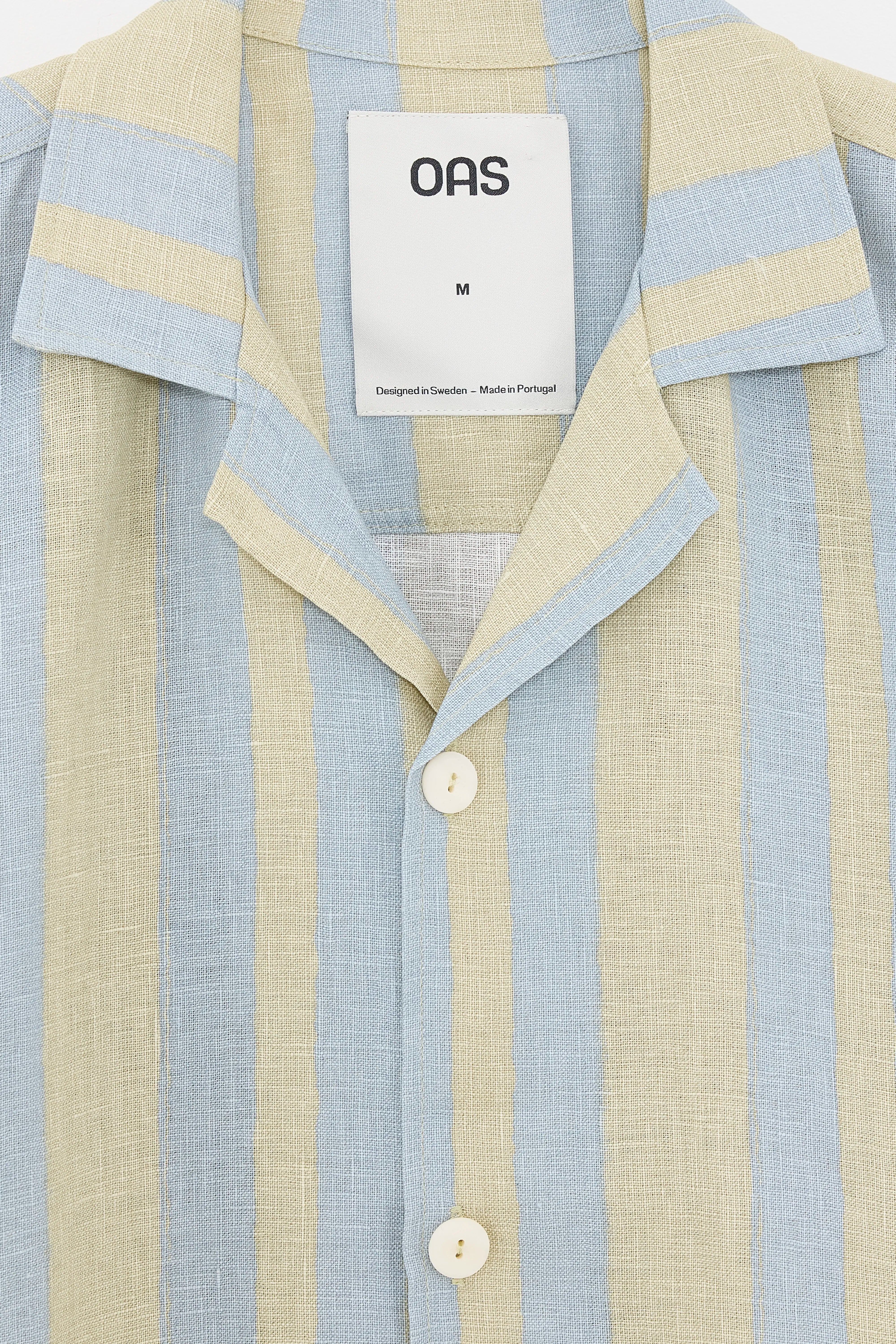 Mist Strata Cuba Linen Shirt For Men | Bellerose