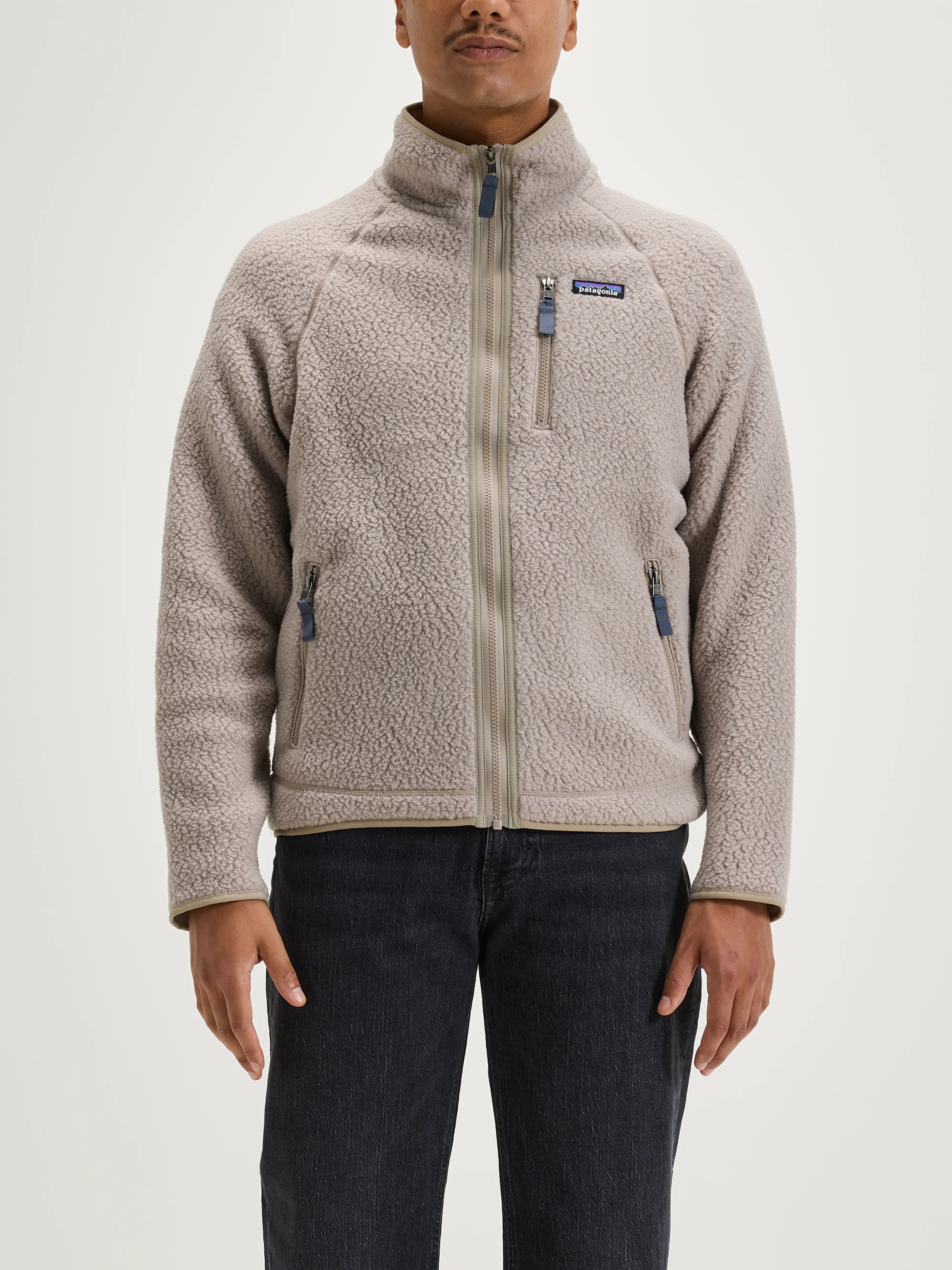 Mens grey fleece hotsell