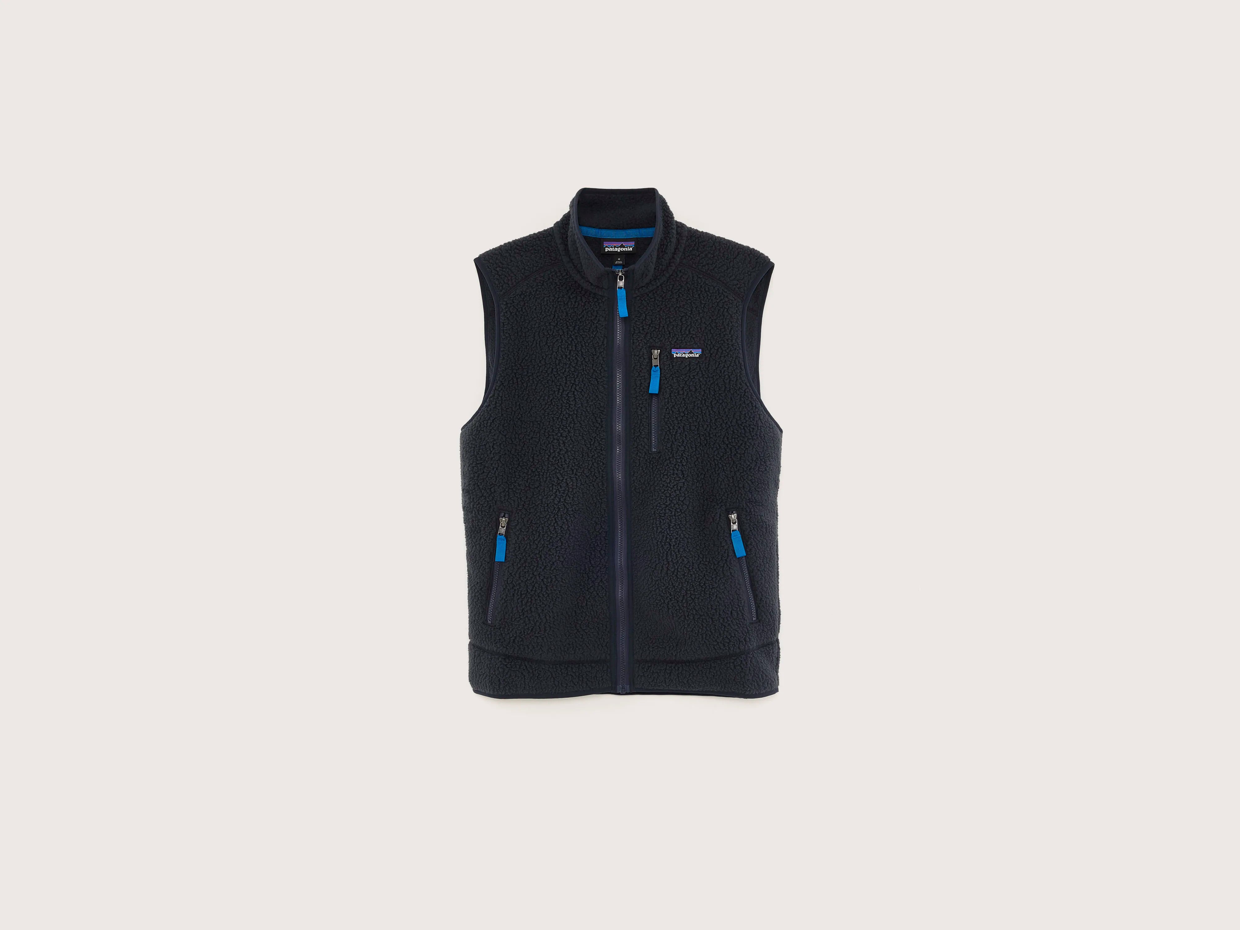 Retro Pile Vest voor Mannen (242 / M / DARK NAVY)