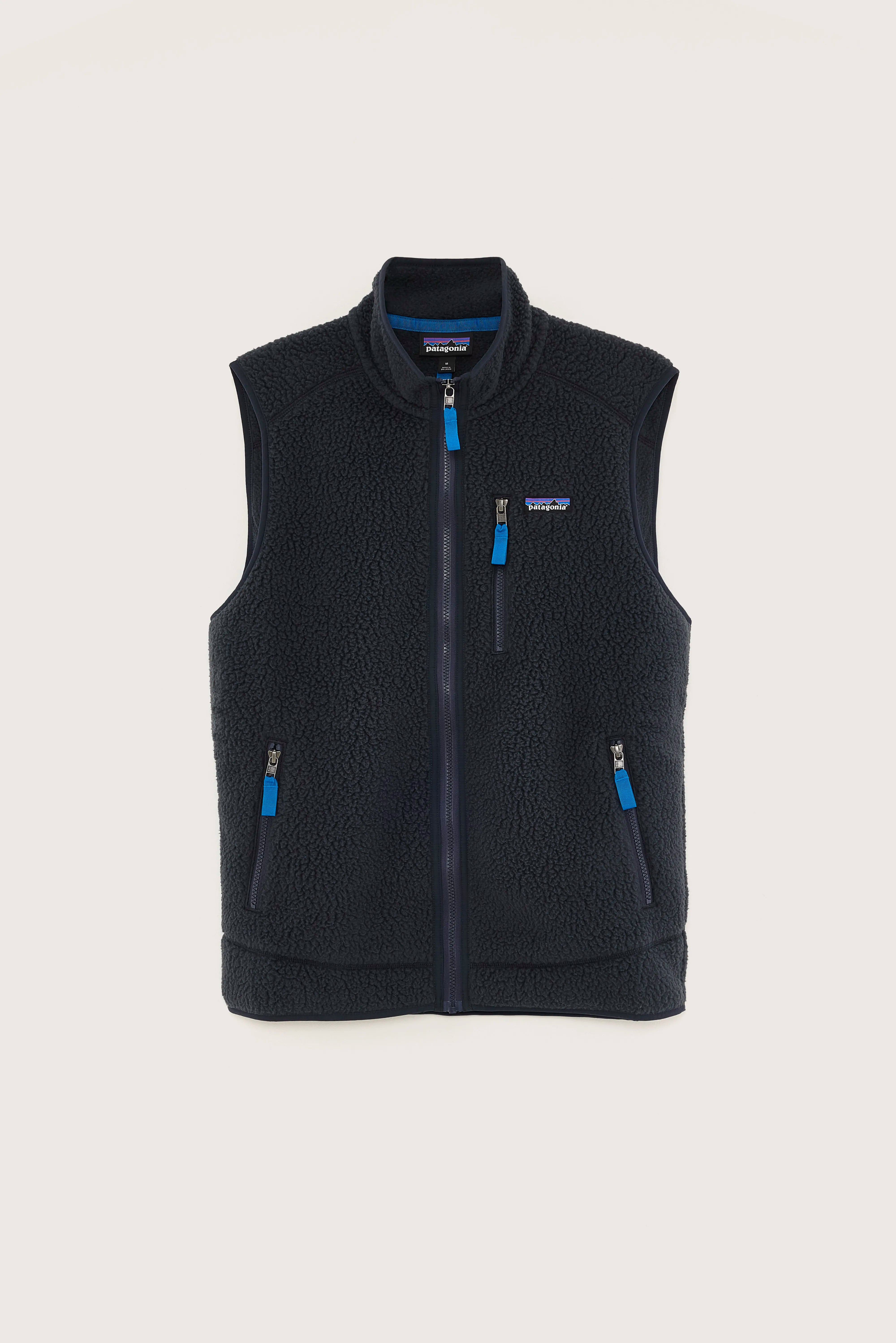 Men's retro pile fleece vest on sale