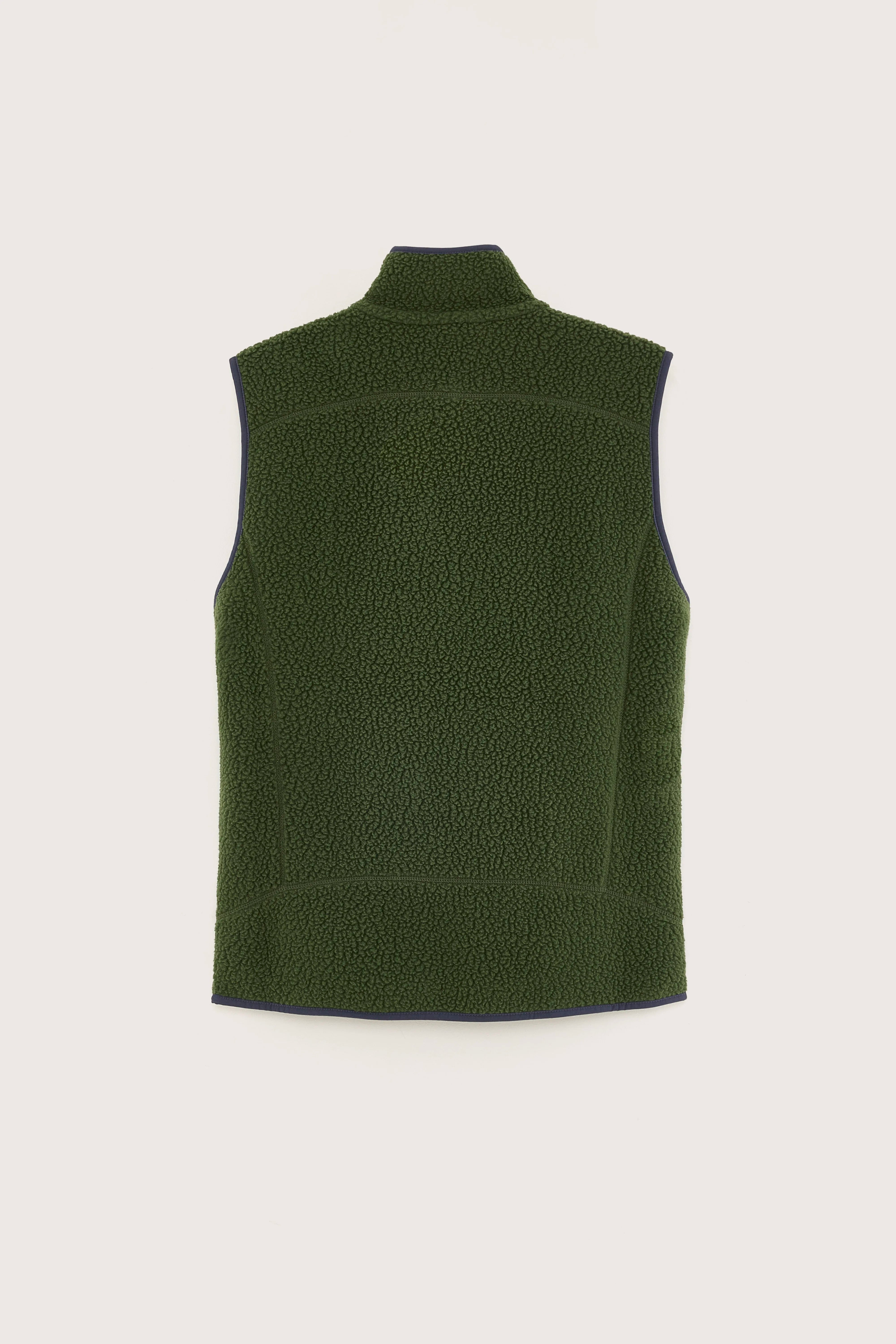 Retro Pile Vest Voor Mannen Voor Heren | Bellerose