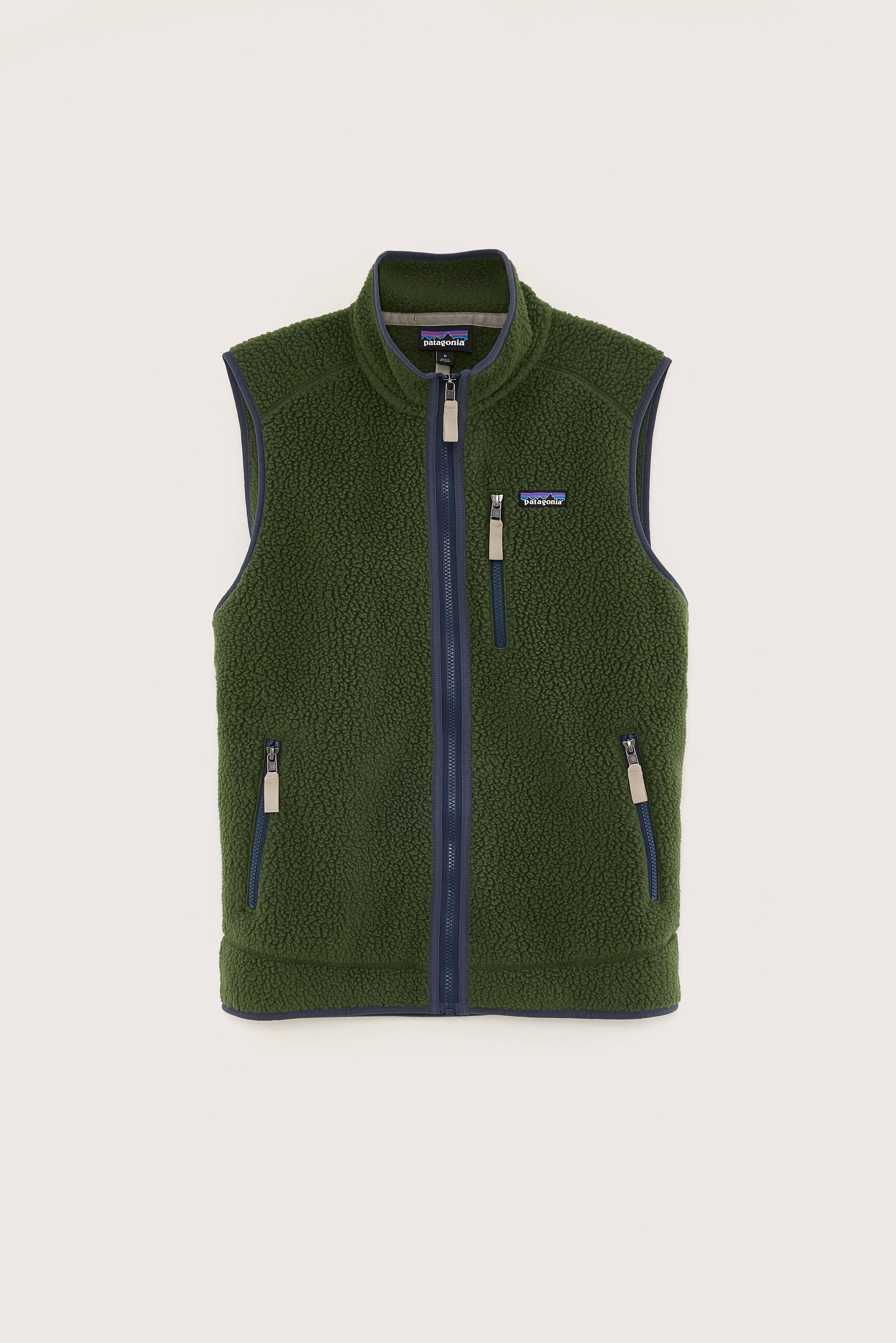 Patagonia Men s Green Retro Pile Fleece Vest Bellerose