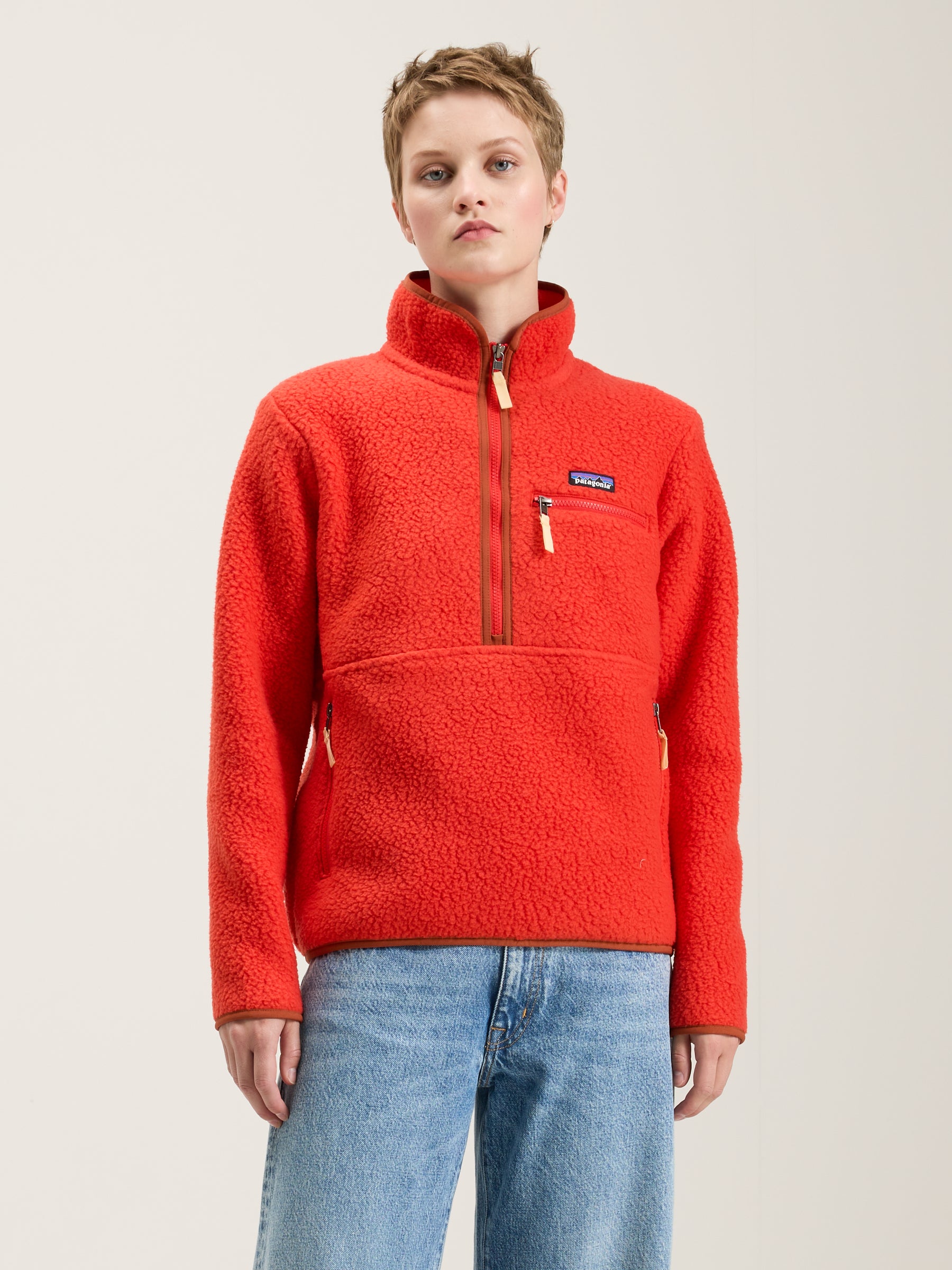 Women's Retro Pile Fleece Marsupial Pullover For Women | Bellerose