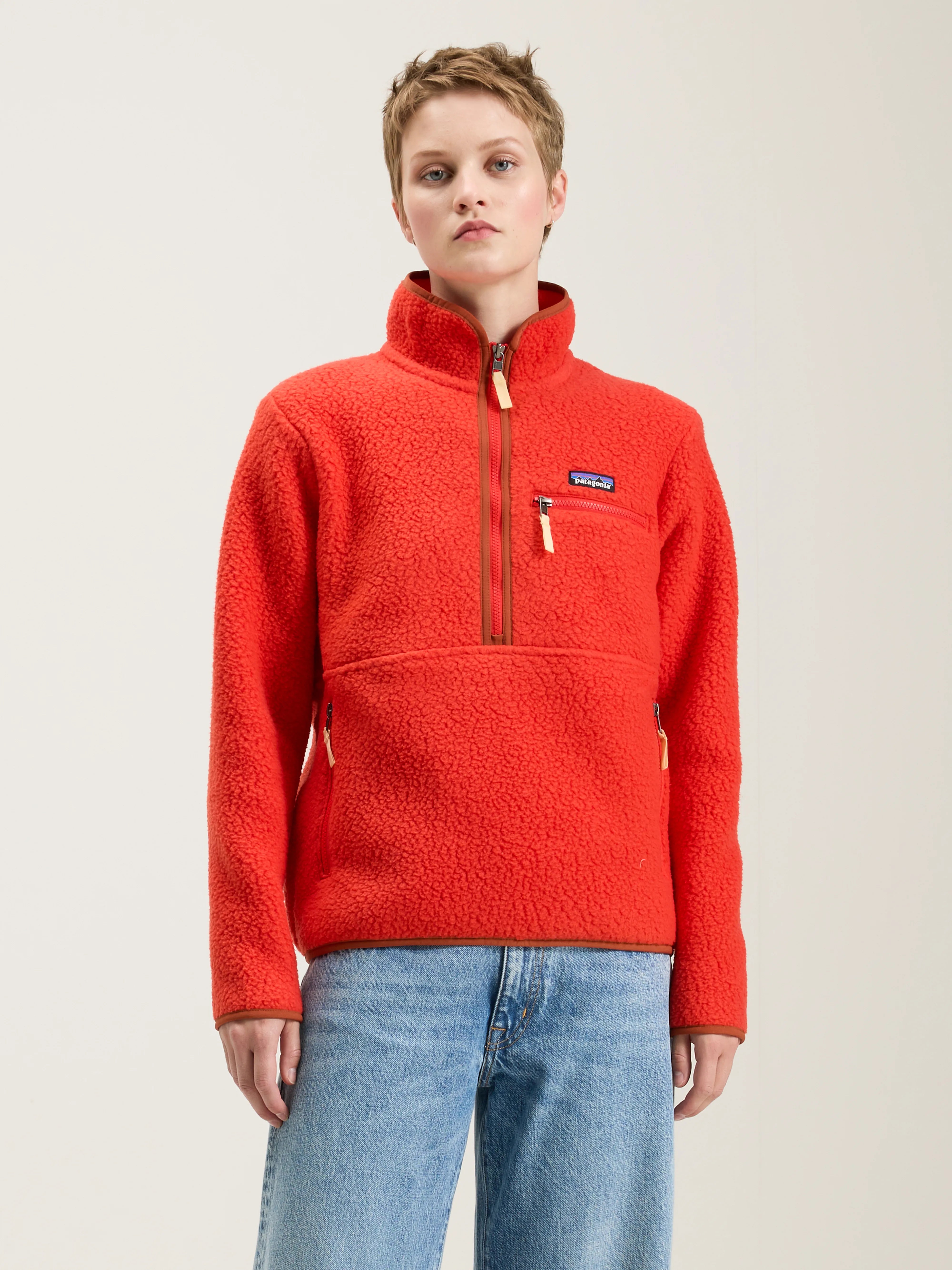 Women's Retro Pile Fleece Marsupial Pullover For Women | Bellerose