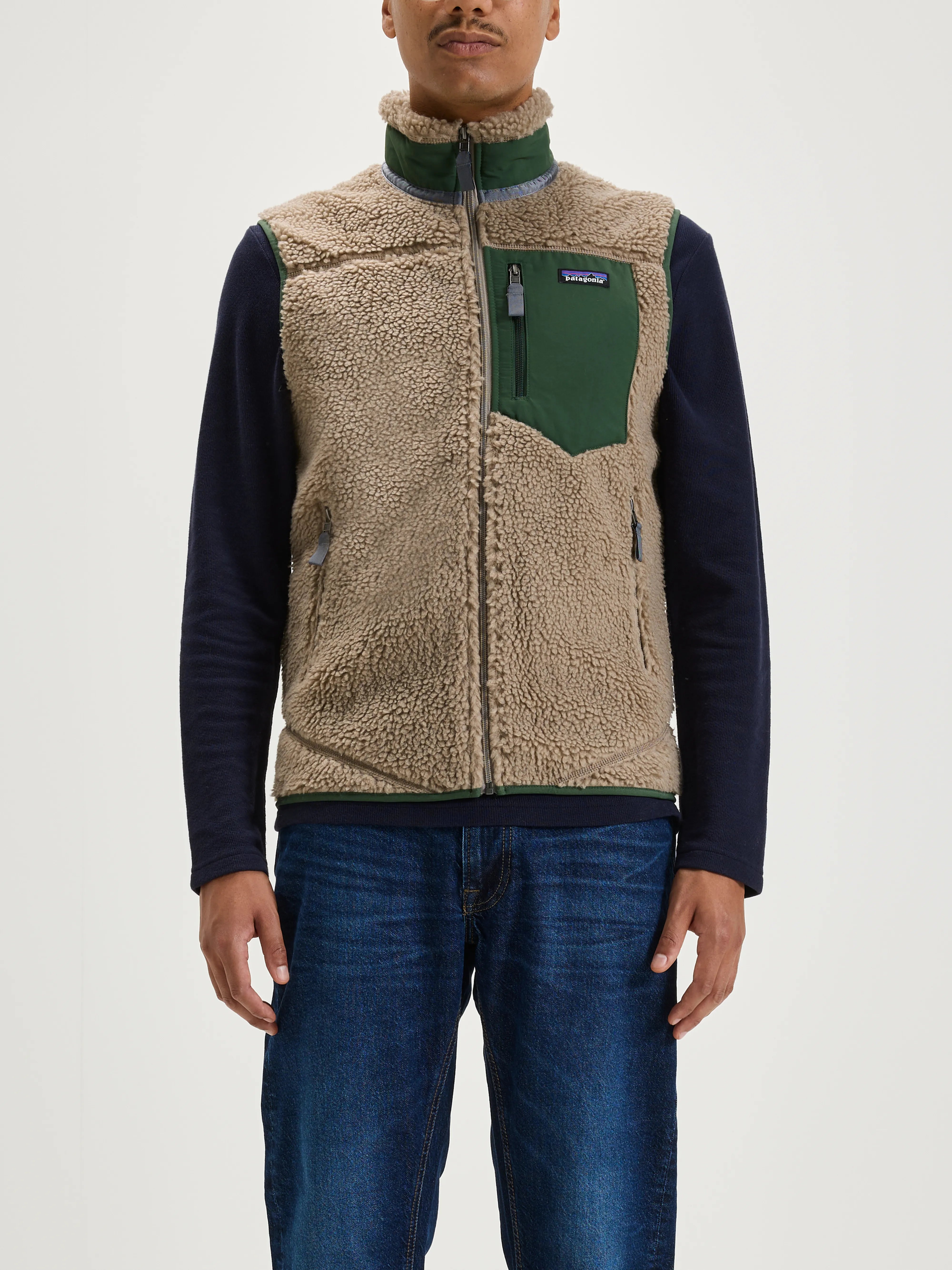 Klassiek Retro-x Fleece Vest Voor Mannen Voor Heren | Bellerose