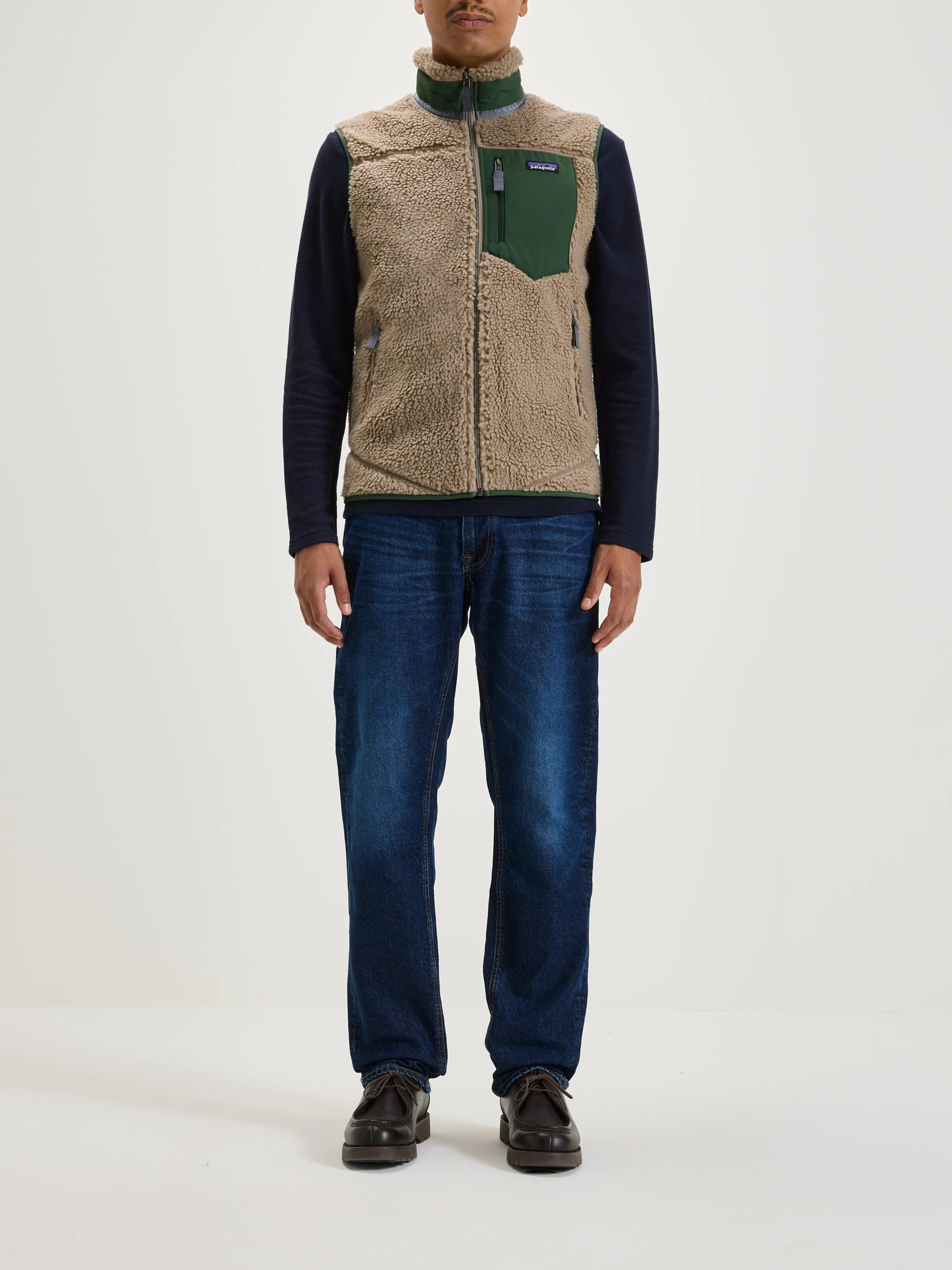 Klassiek Retro-x Fleece Vest Voor Mannen Voor Heren | Bellerose