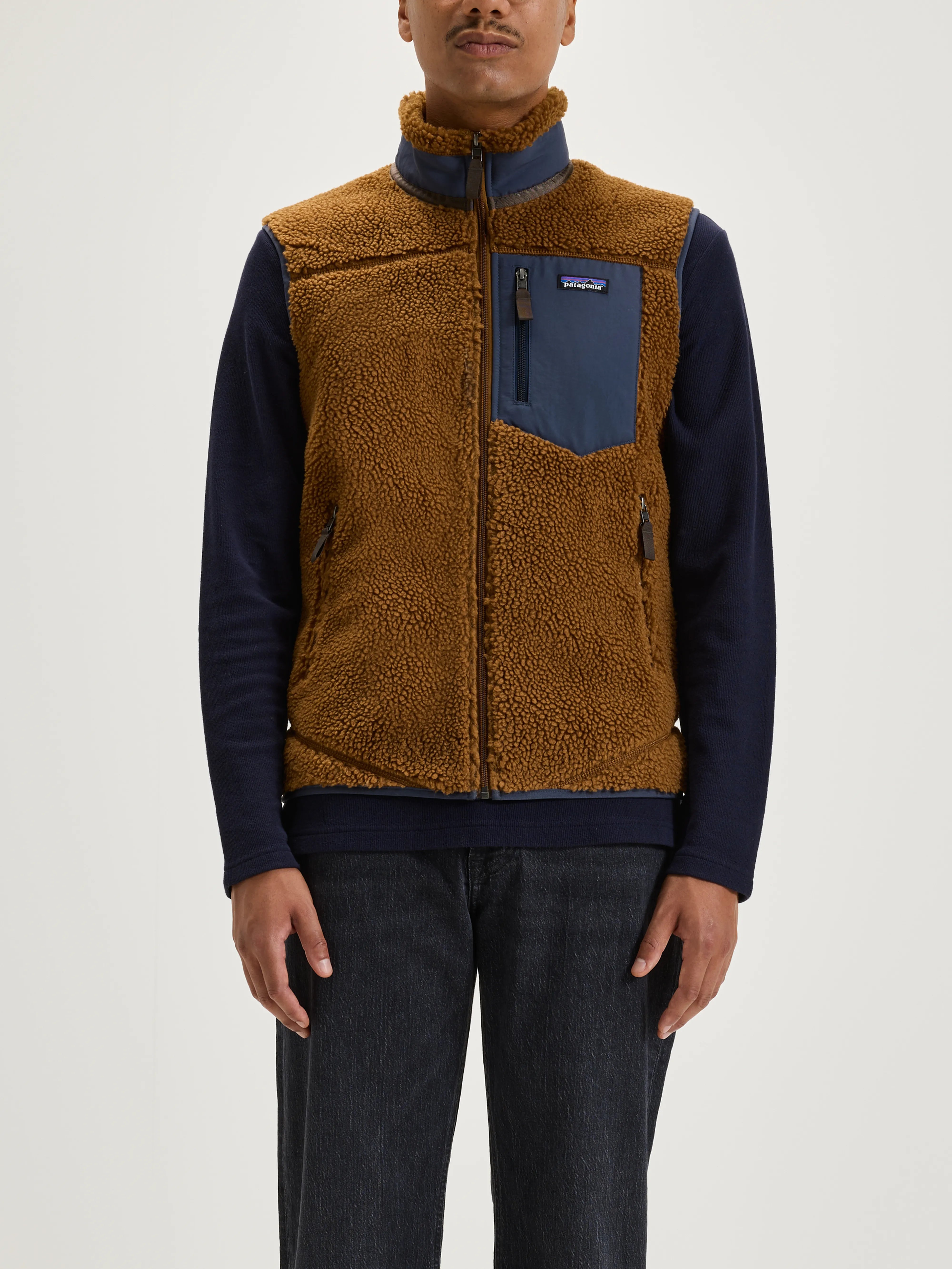 Klassiek Retro-x Fleece Vest Voor Mannen Voor Heren | Bellerose