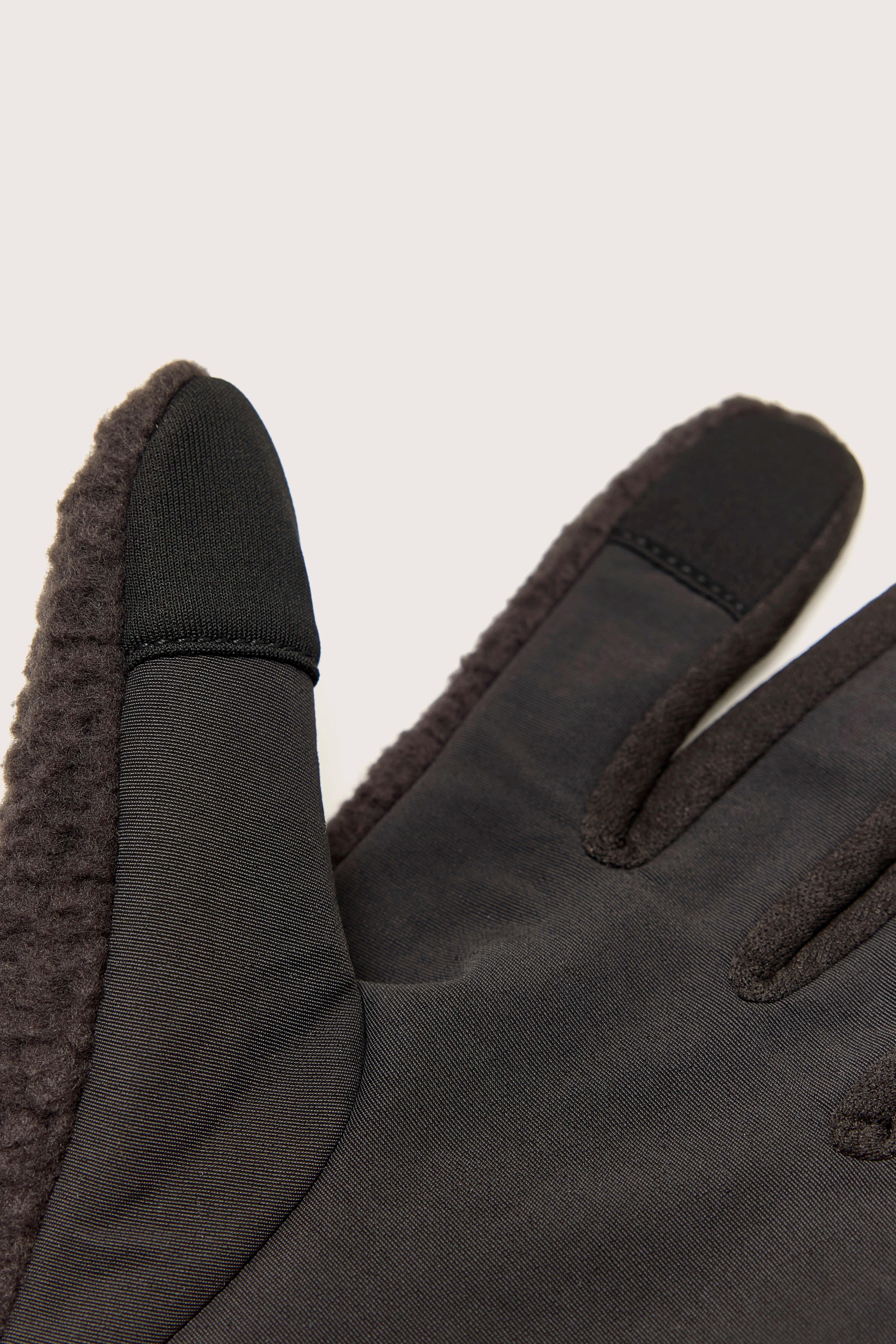 Retro Pile Fleece Gloves (242 / W / BLACK)