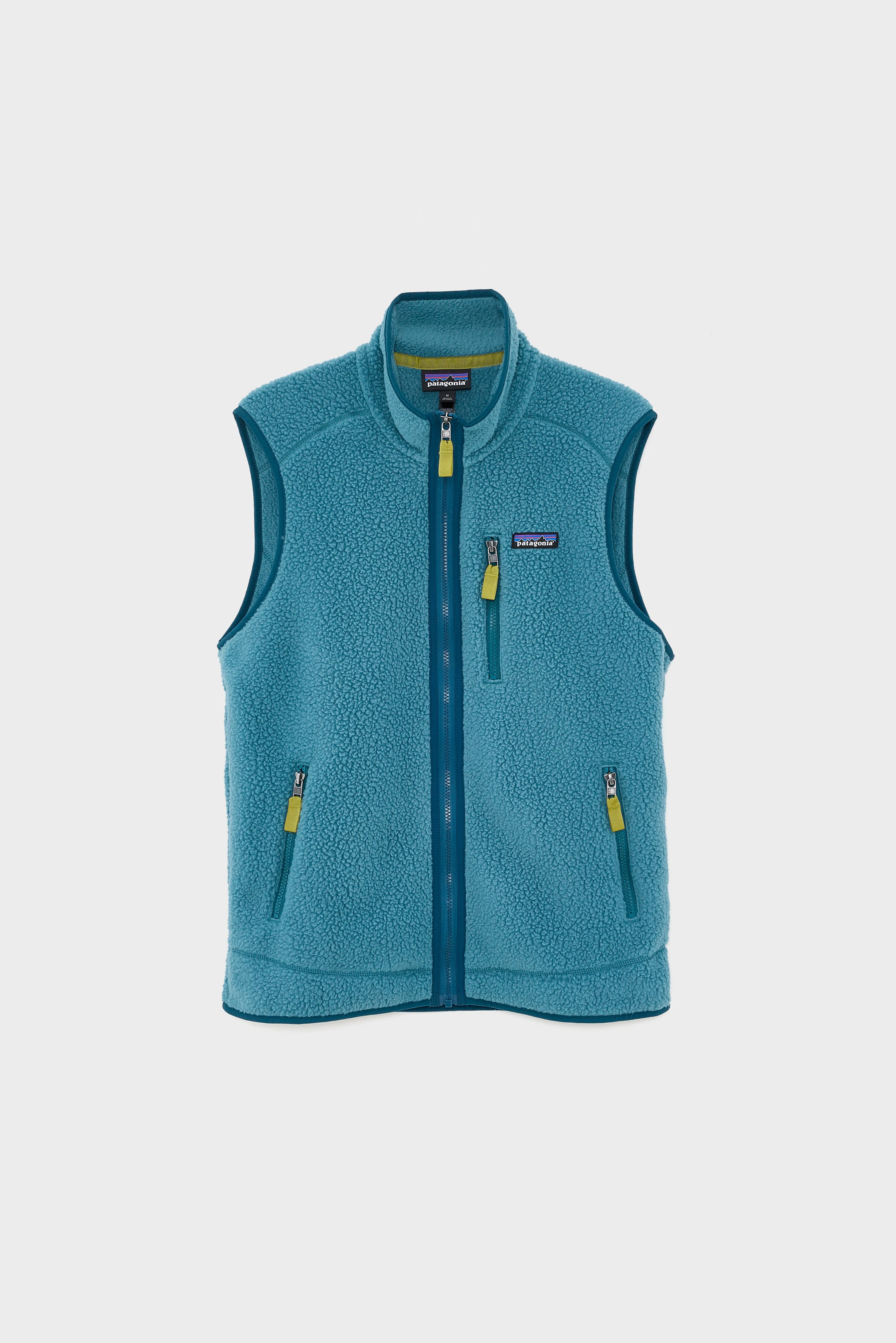 Retro Pile Fleece Vest pour Hommes (251 / M / BLUE)