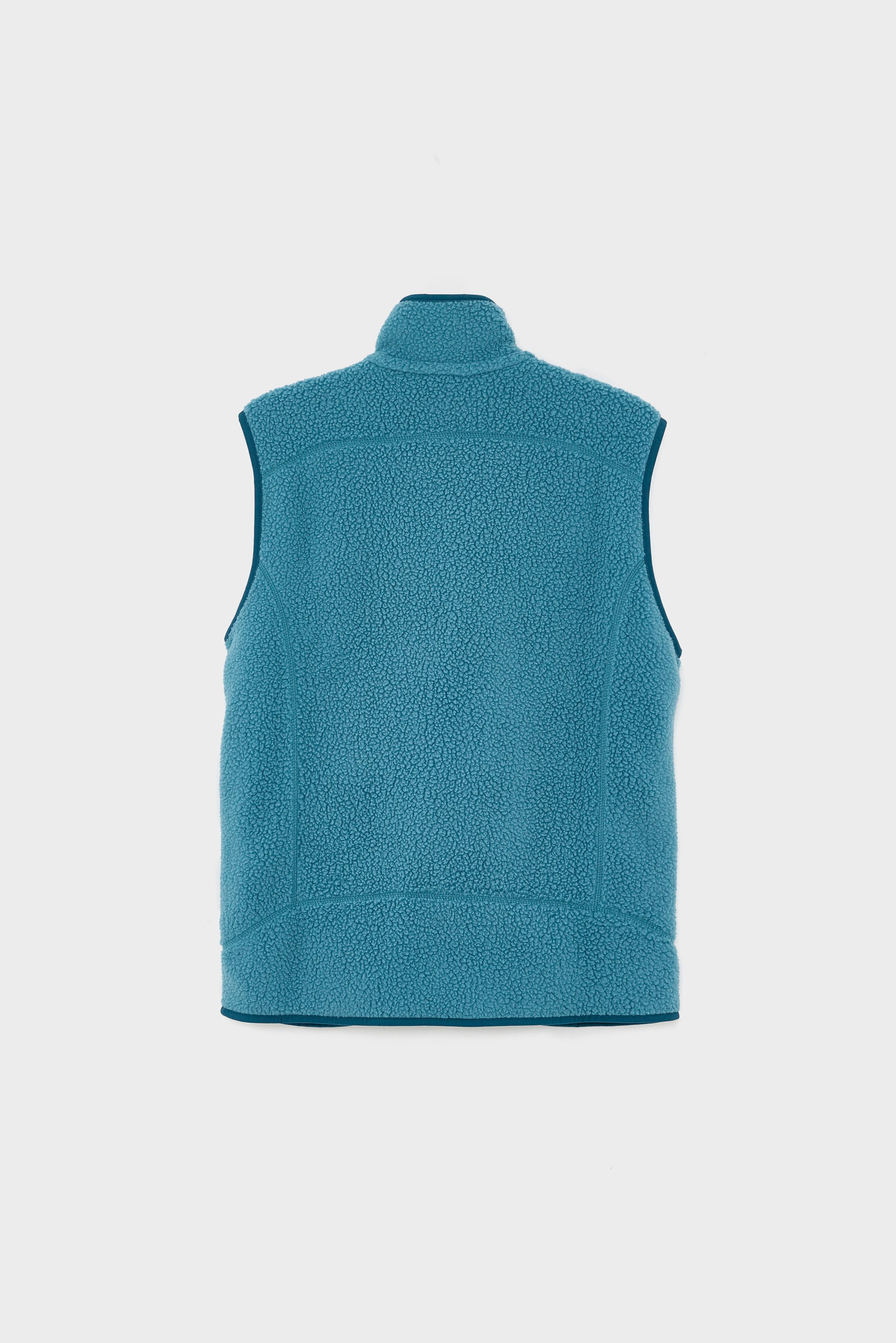Retro Pile Fleece Vest pour Hommes (251 / M / BLUE)