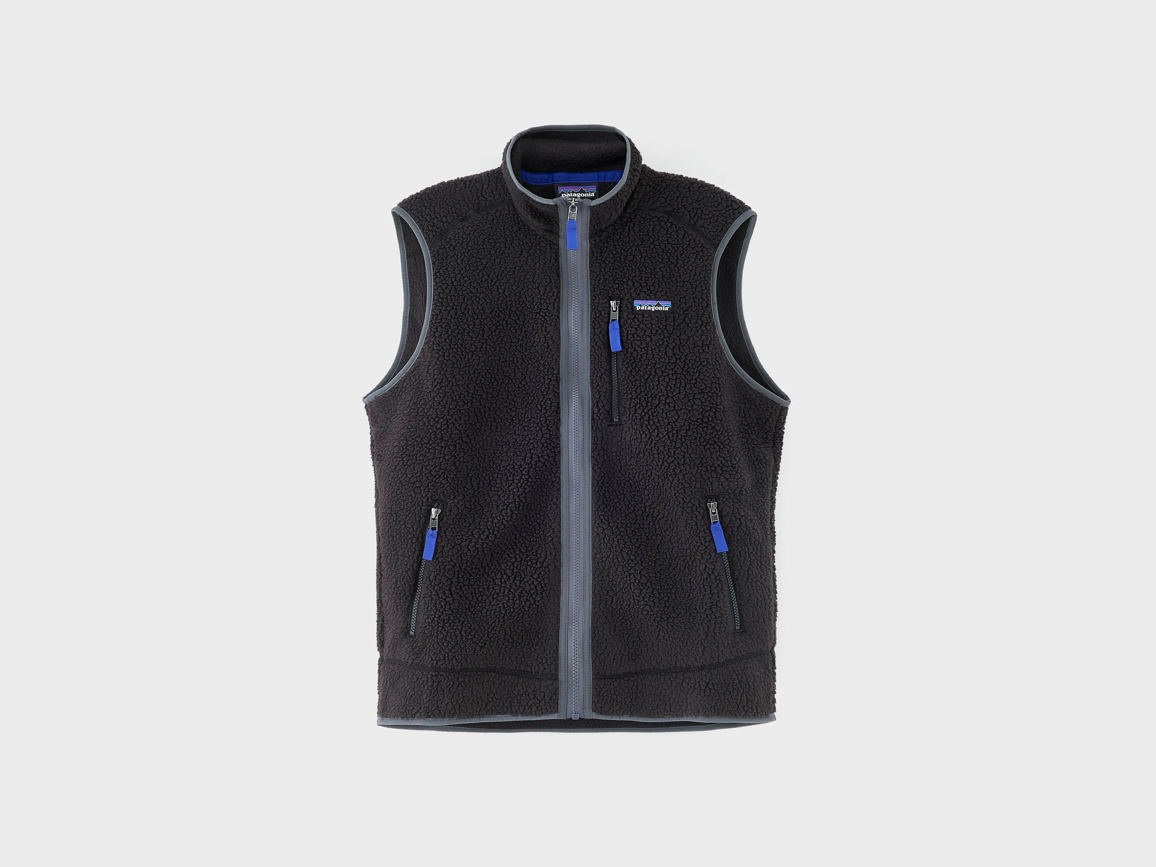 Men's Retro Pile Fleece Vest  (252 / M / BLACK)