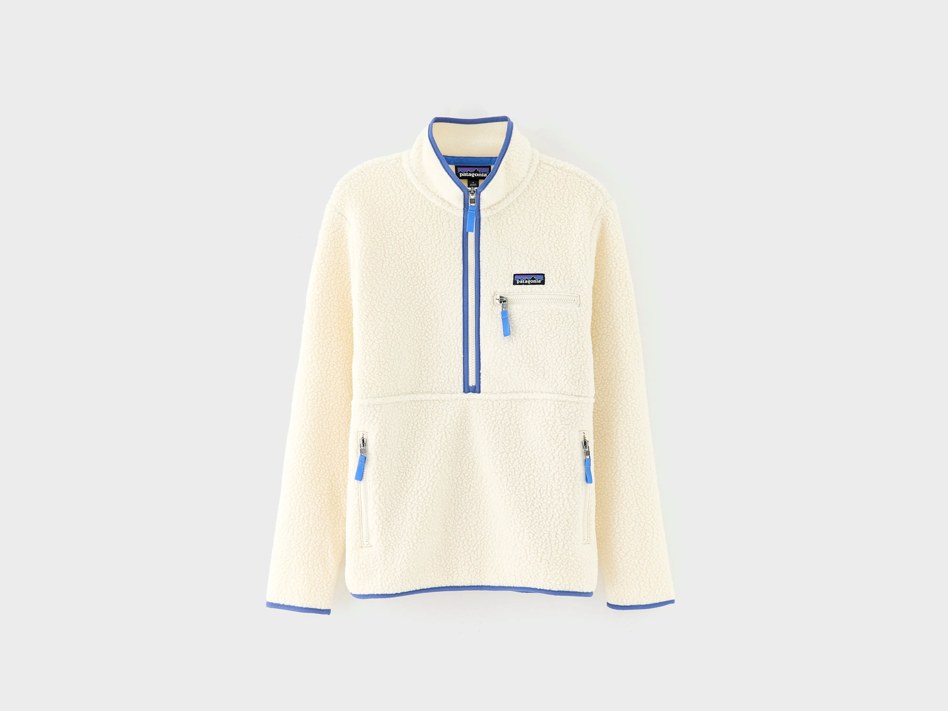 Women's Retro Pile Marsupial Pullover  (252 / W / BEIGE)