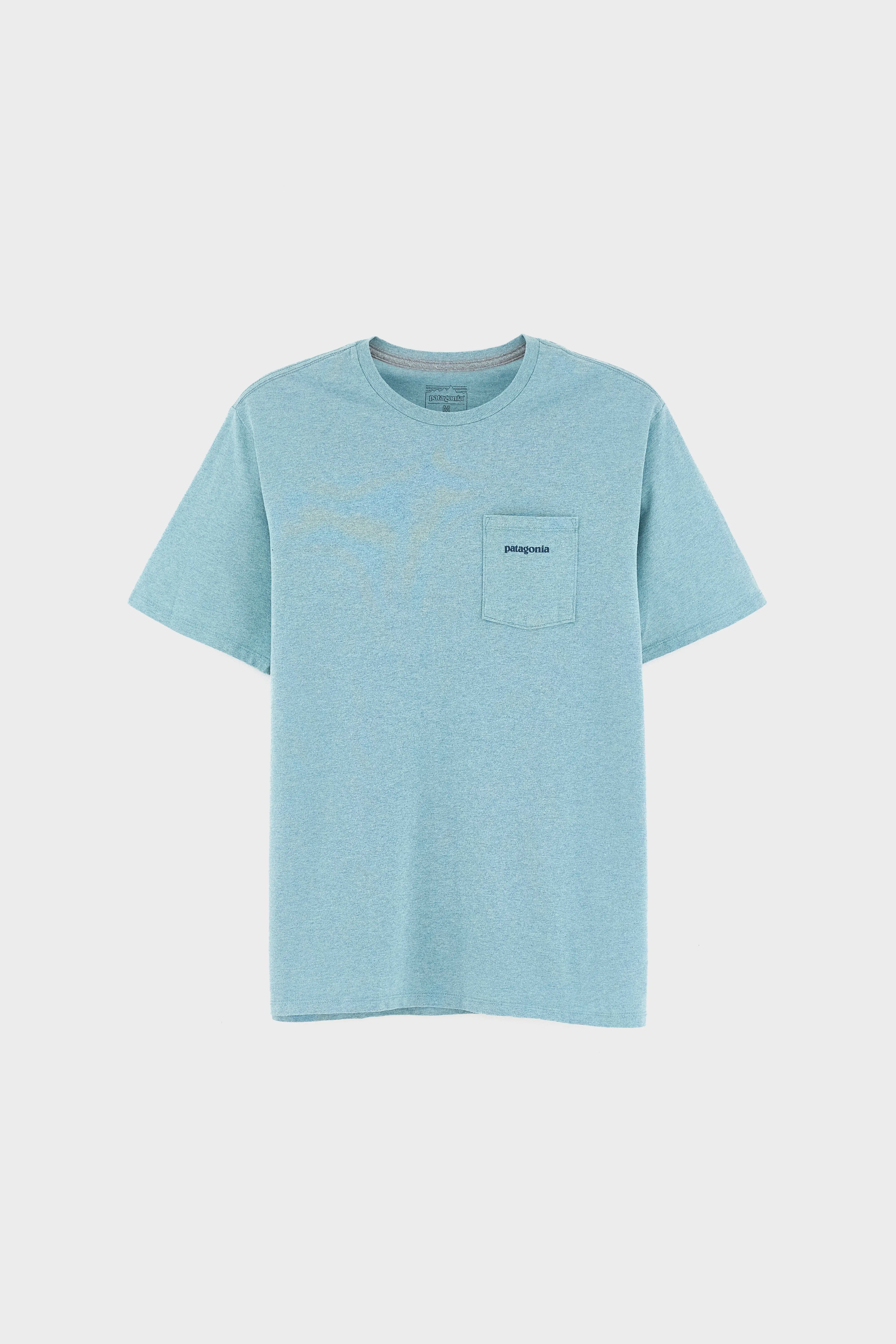 Men's Boardshort Logo Pocket Responsibili-Tee  (261 / M / BLUE)