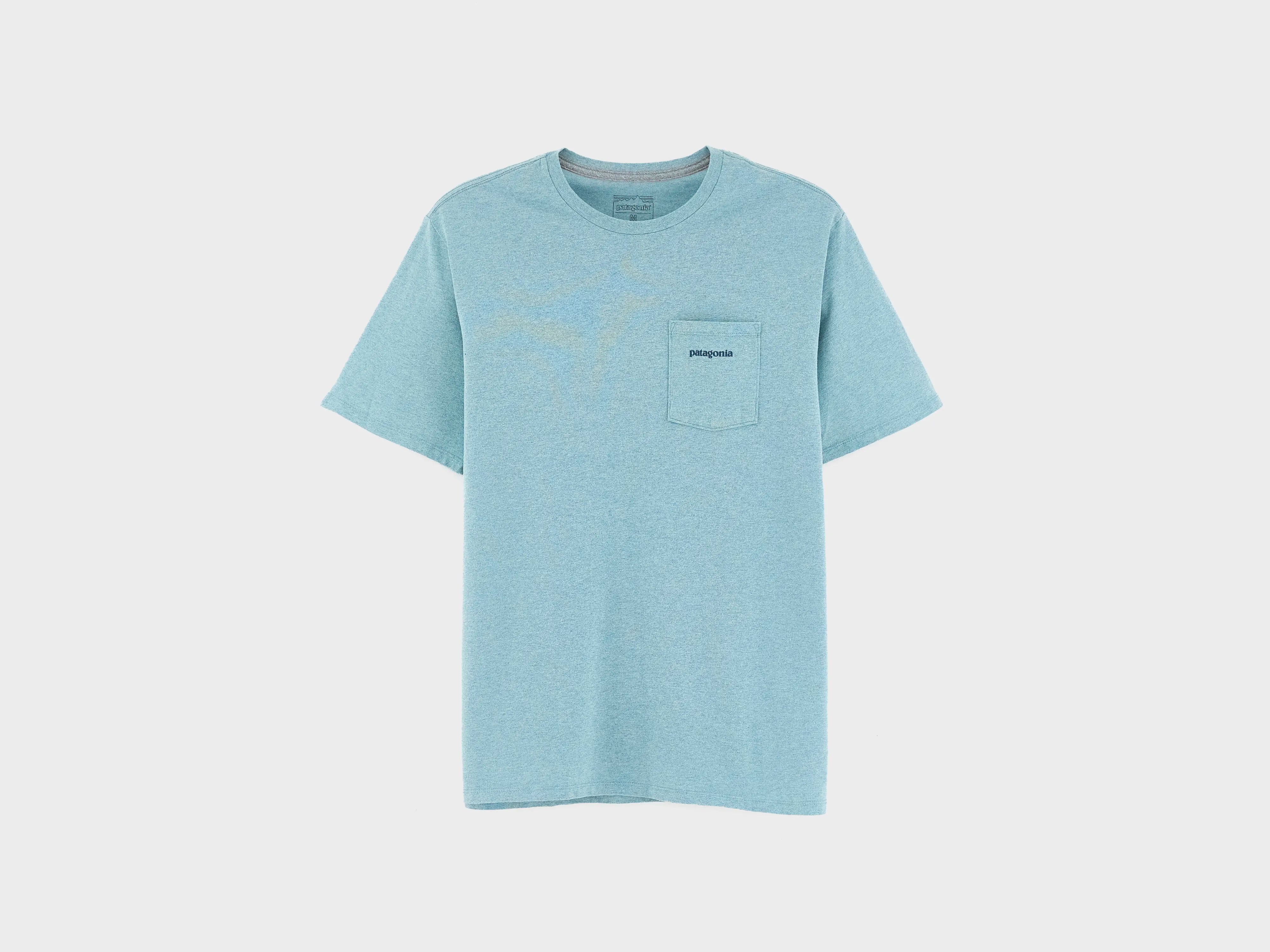 Men's Boardshort Logo Pocket Responsibili-Tee  (261 / M / BLUE)