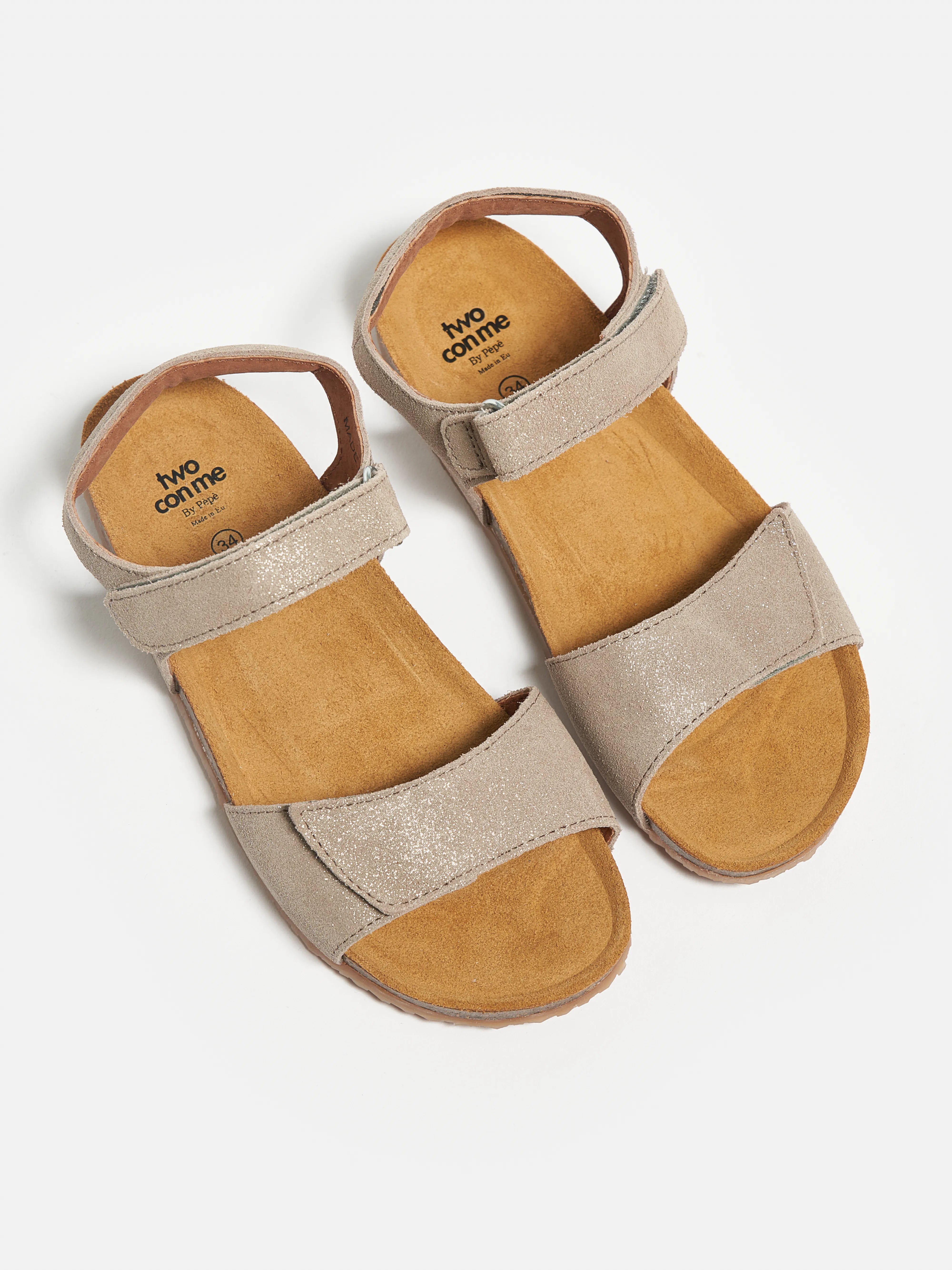 bk2 sandals pour enfants (241 / G / SILVER)