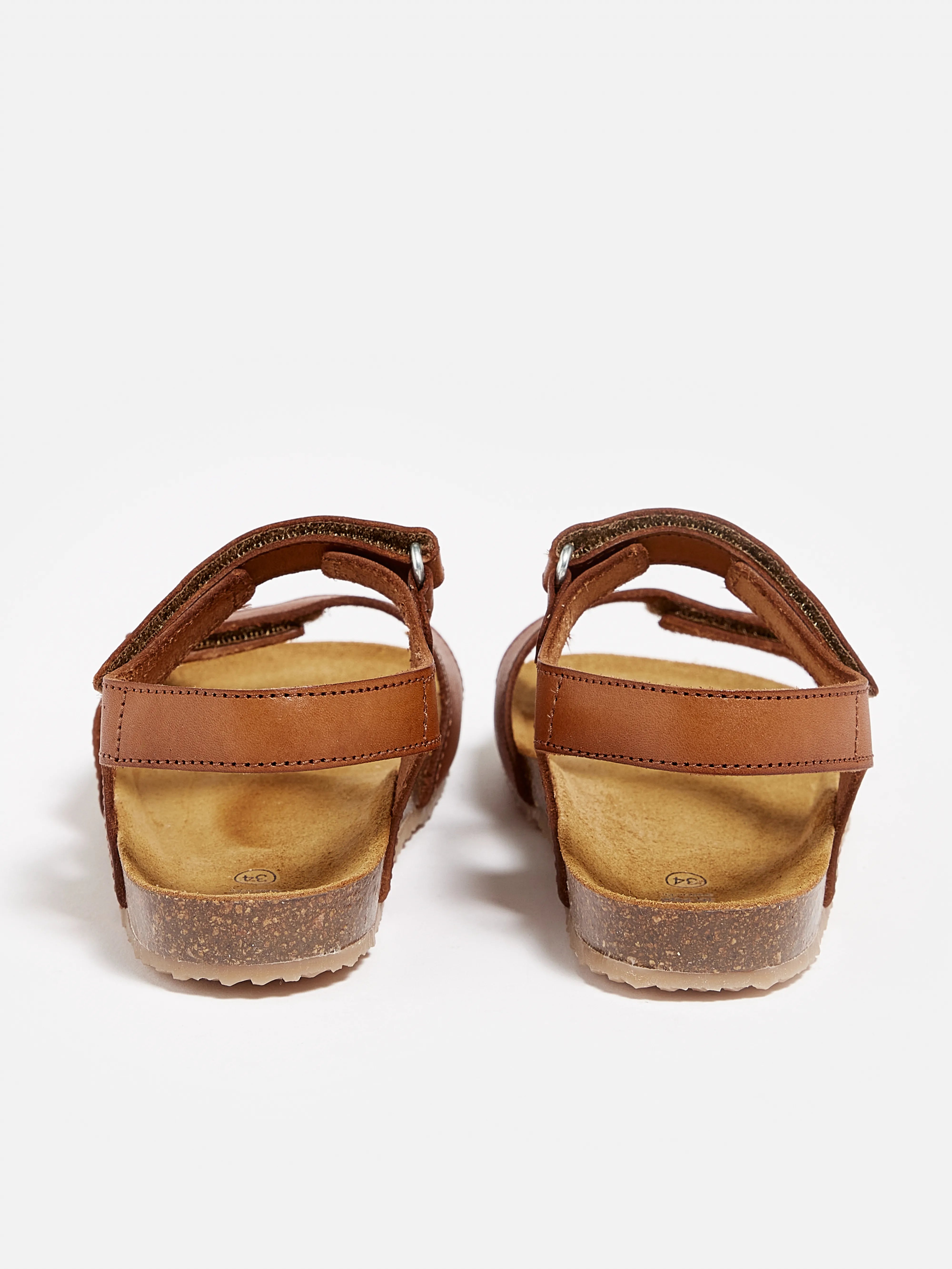 bk2 sandals for kids (241 / B / DARK BROWN)
