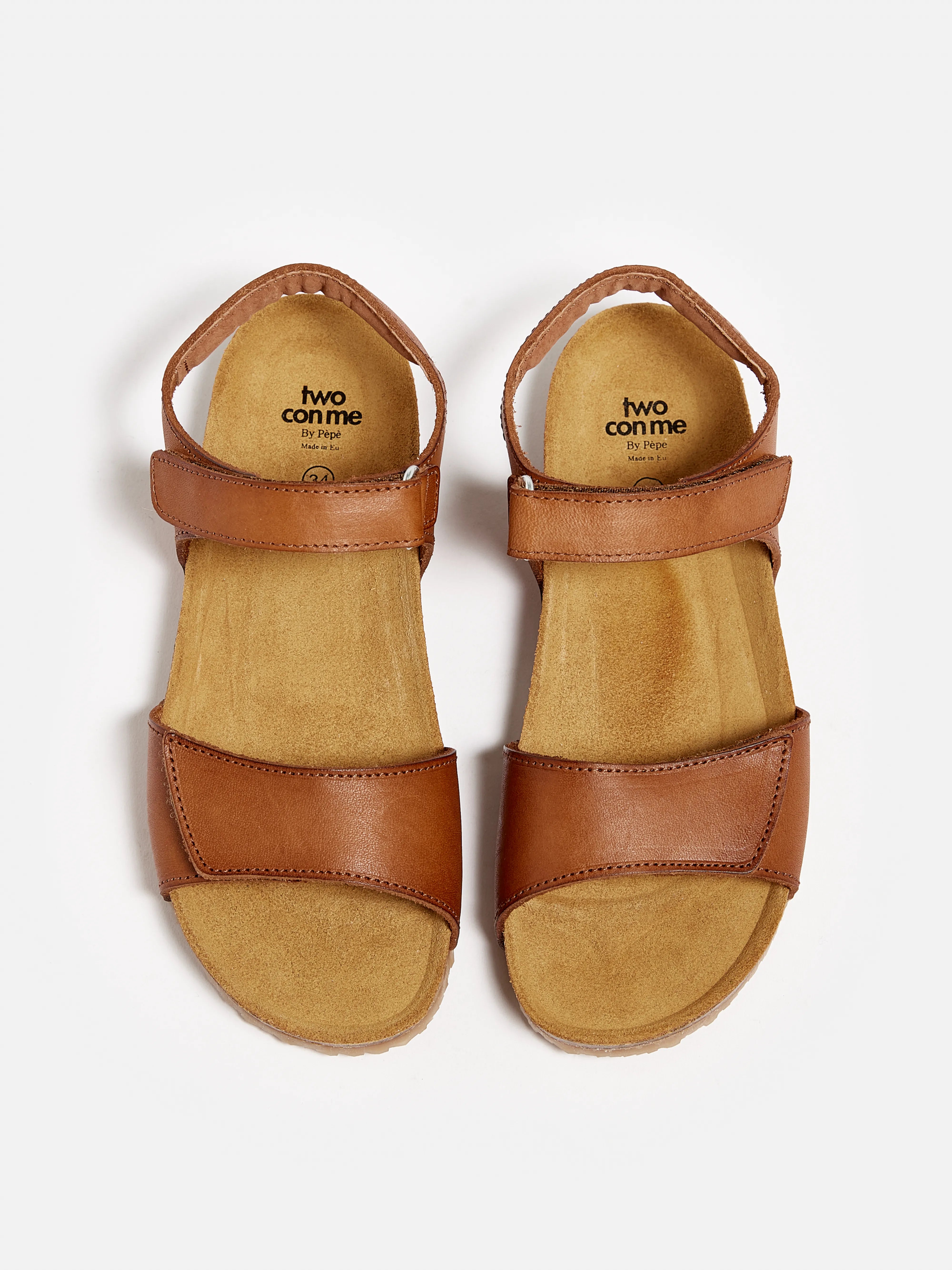 bk2 sandals for kids (241 / B / DARK BROWN)