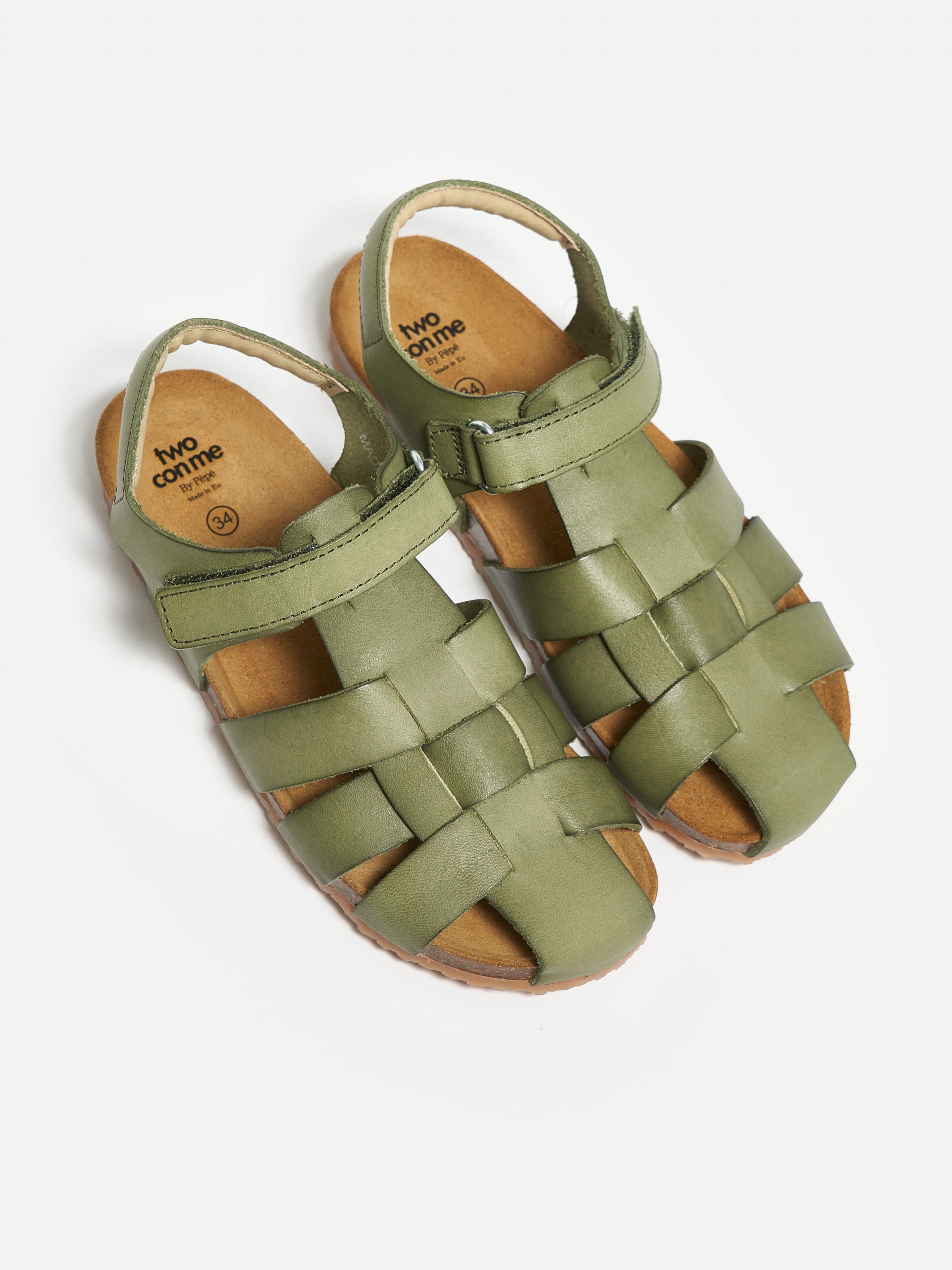 bk8 sandals pour enfants (241 / G / KAKI)