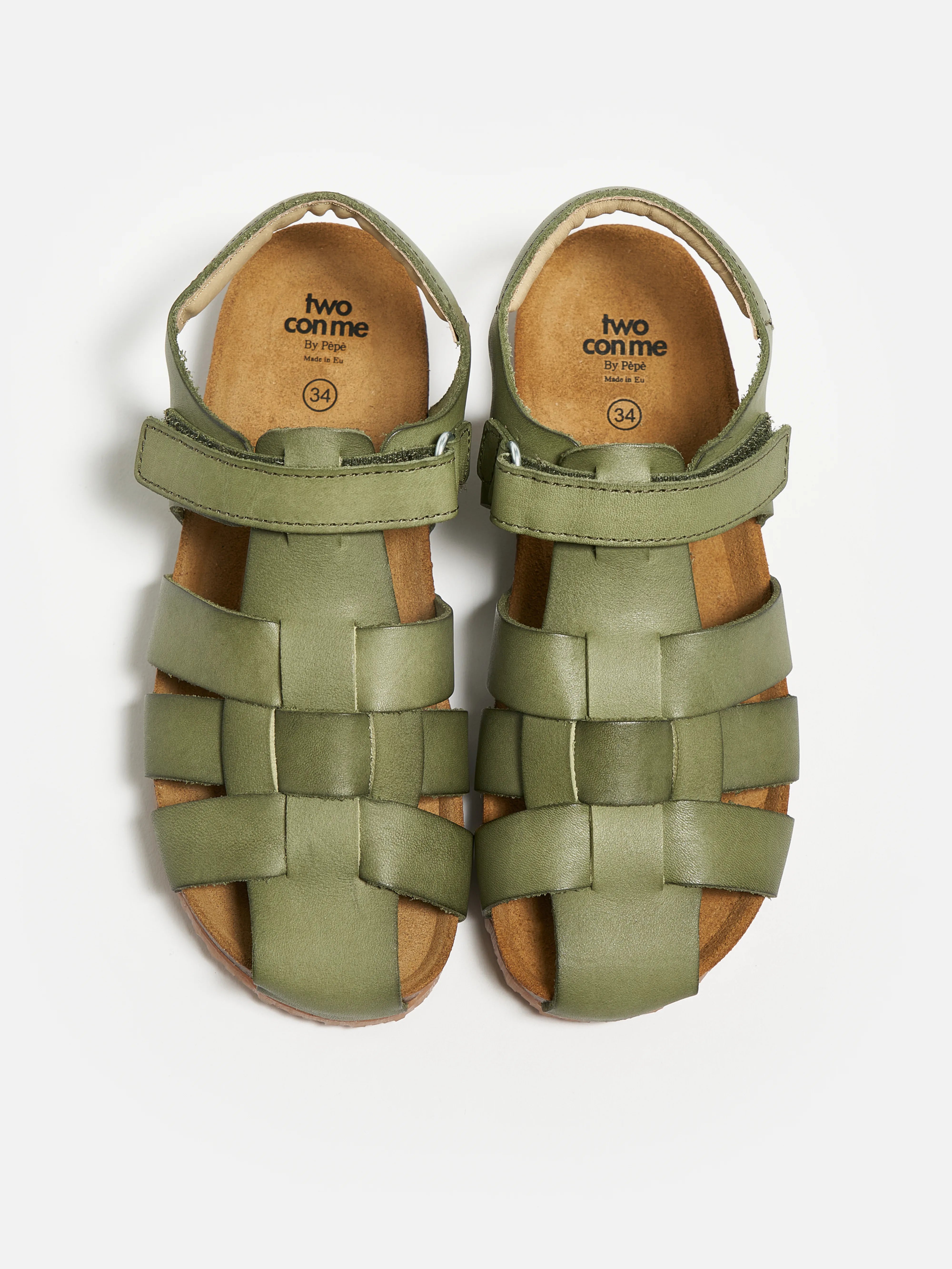 bk8 sandals pour enfants (241 / G / KAKI)