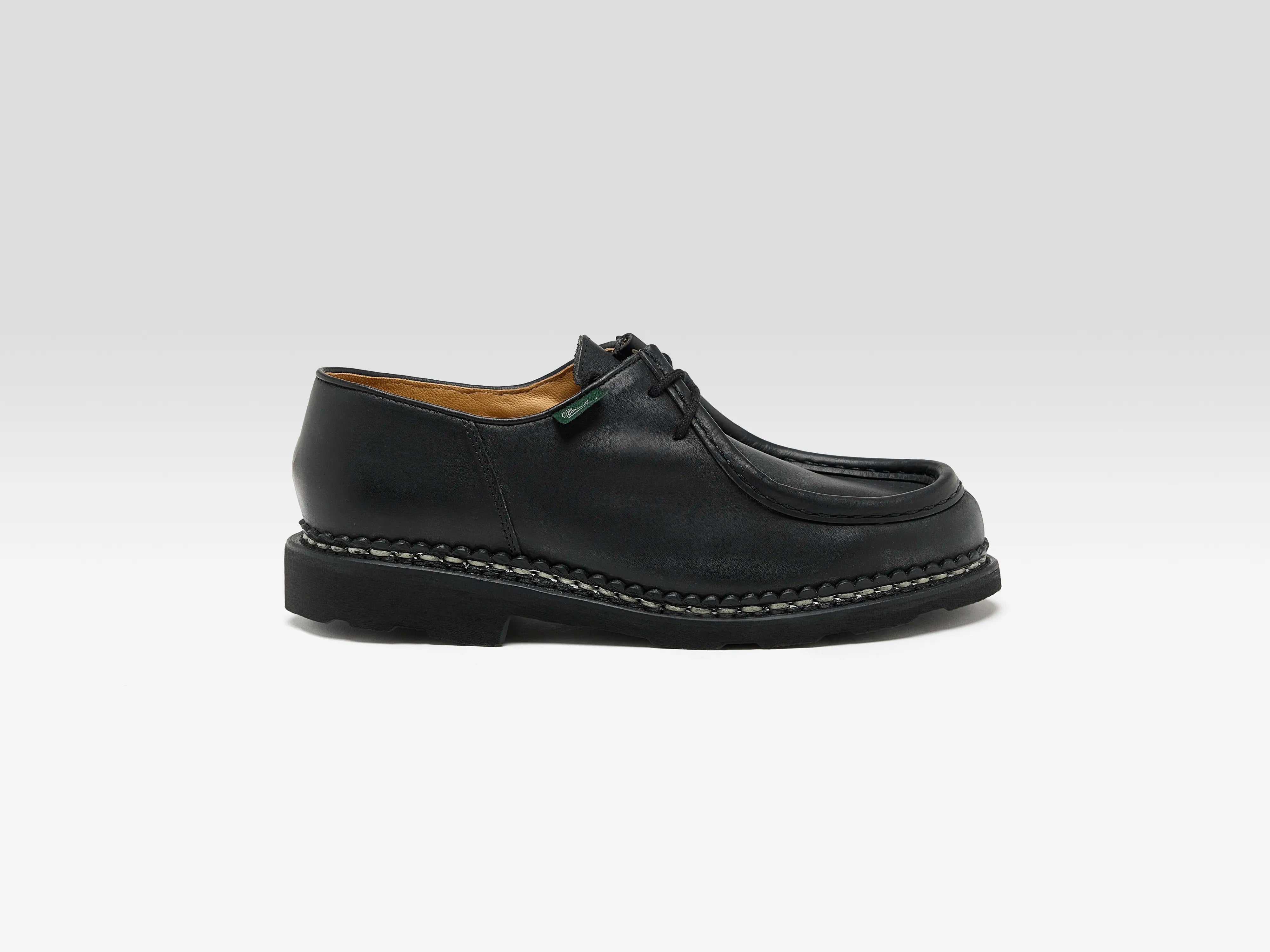 Derbies Michael en cuir pour Femmes (252 / W / BLACK)