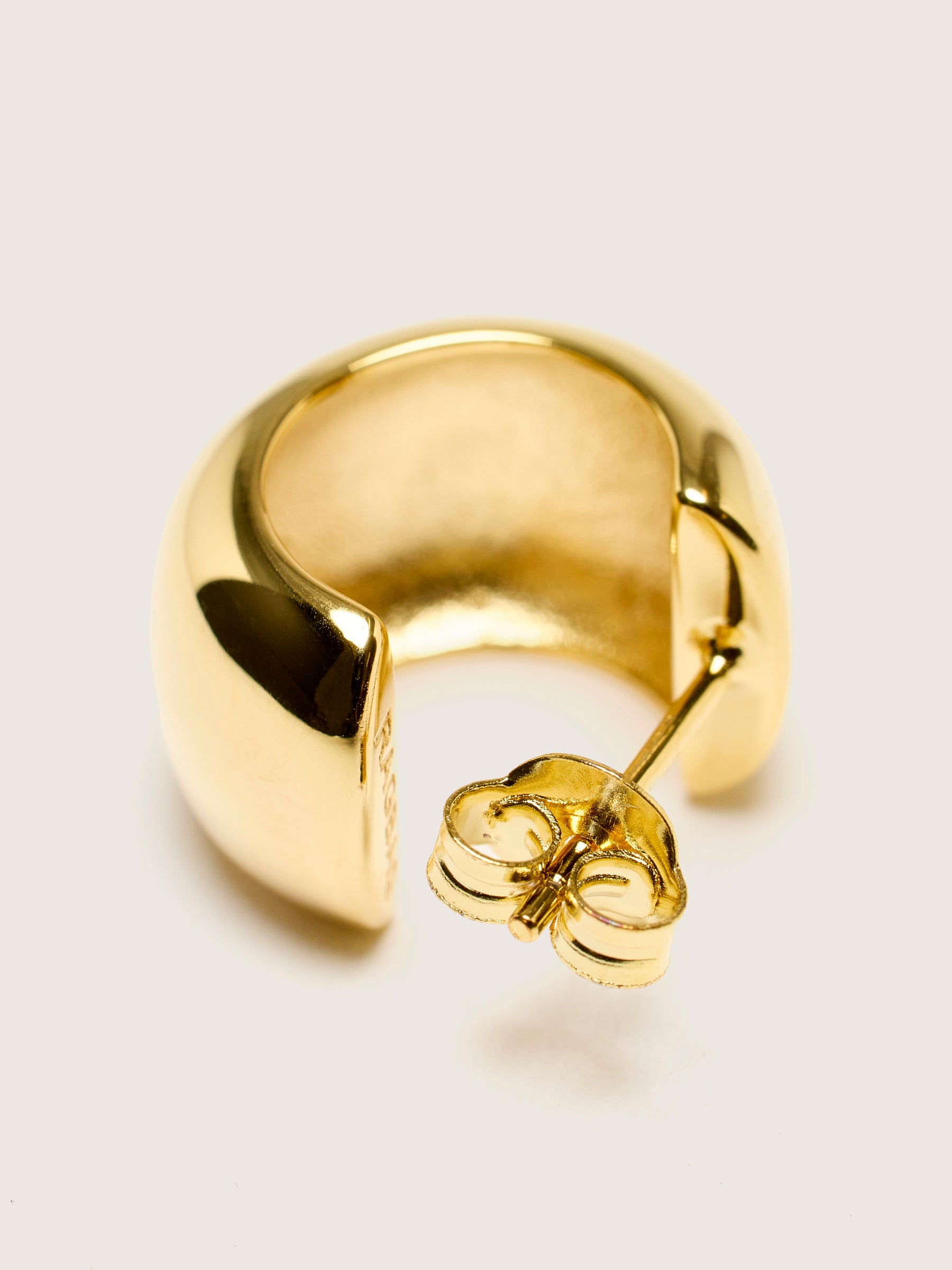 Reflection Small Gold Hoop Earrings For Women | Bellerose