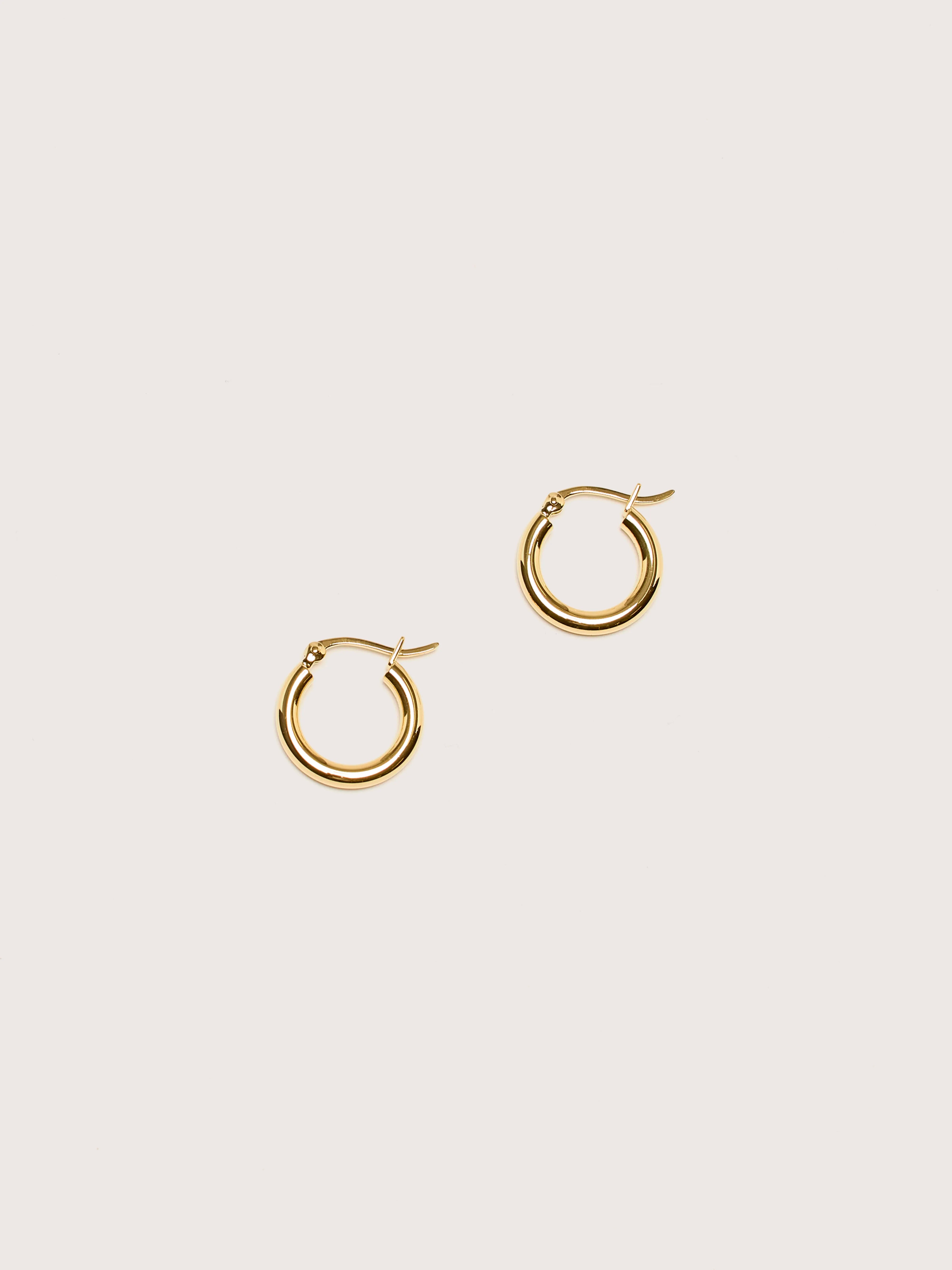 Oda Small Gold Hoop Earrings (242 / W / GOLD)