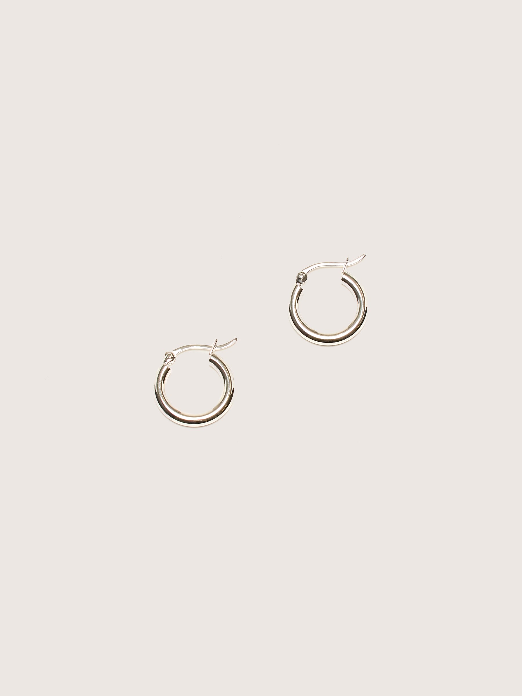 Oda Small Silver Hoop Earrings For Women | Bellerose