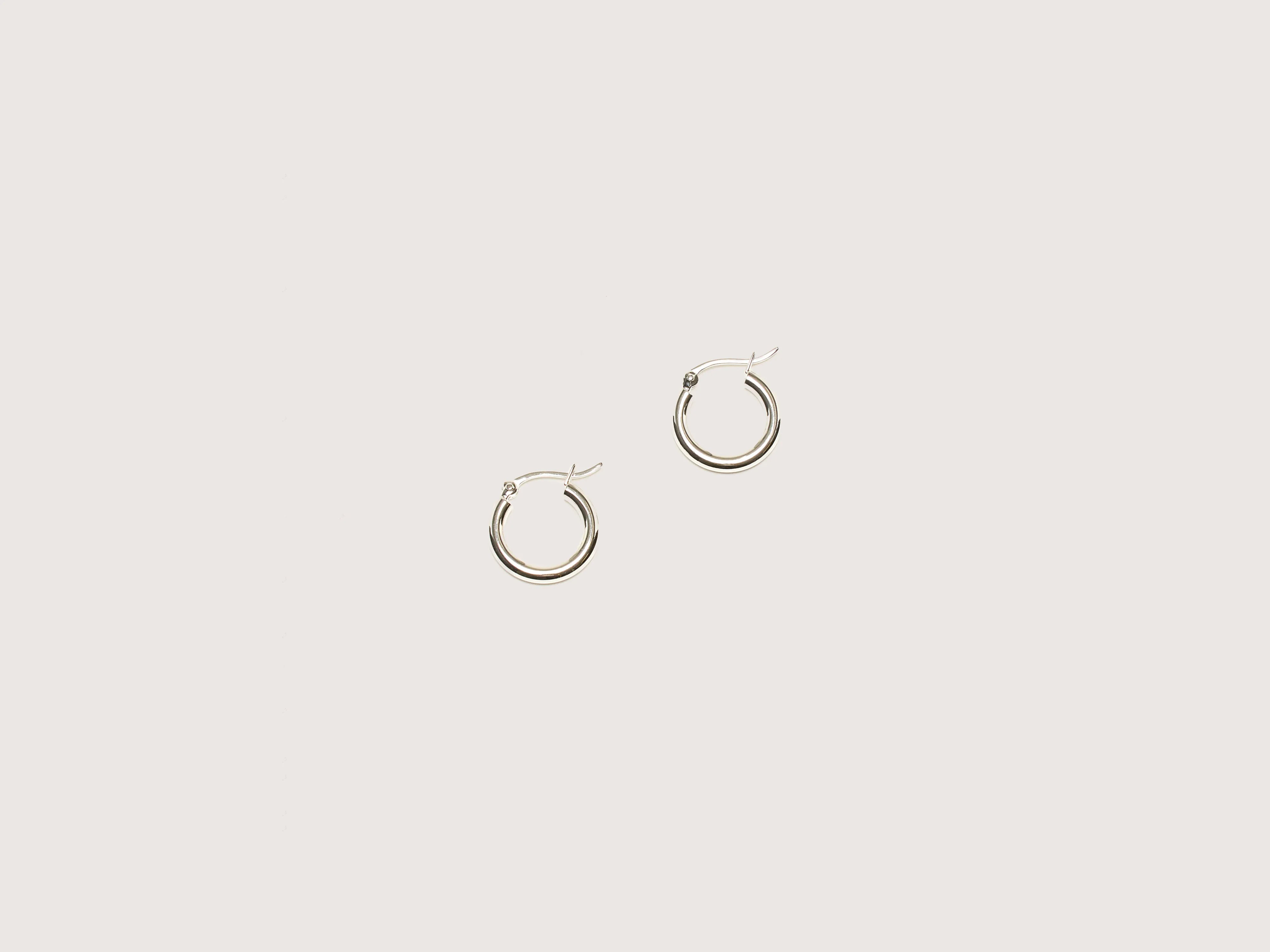 Oda Small Silver Hoop Earrings For Women | Bellerose