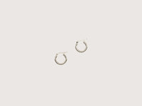 Oda Small Silver Hoop Earrings For Women | Bellerose