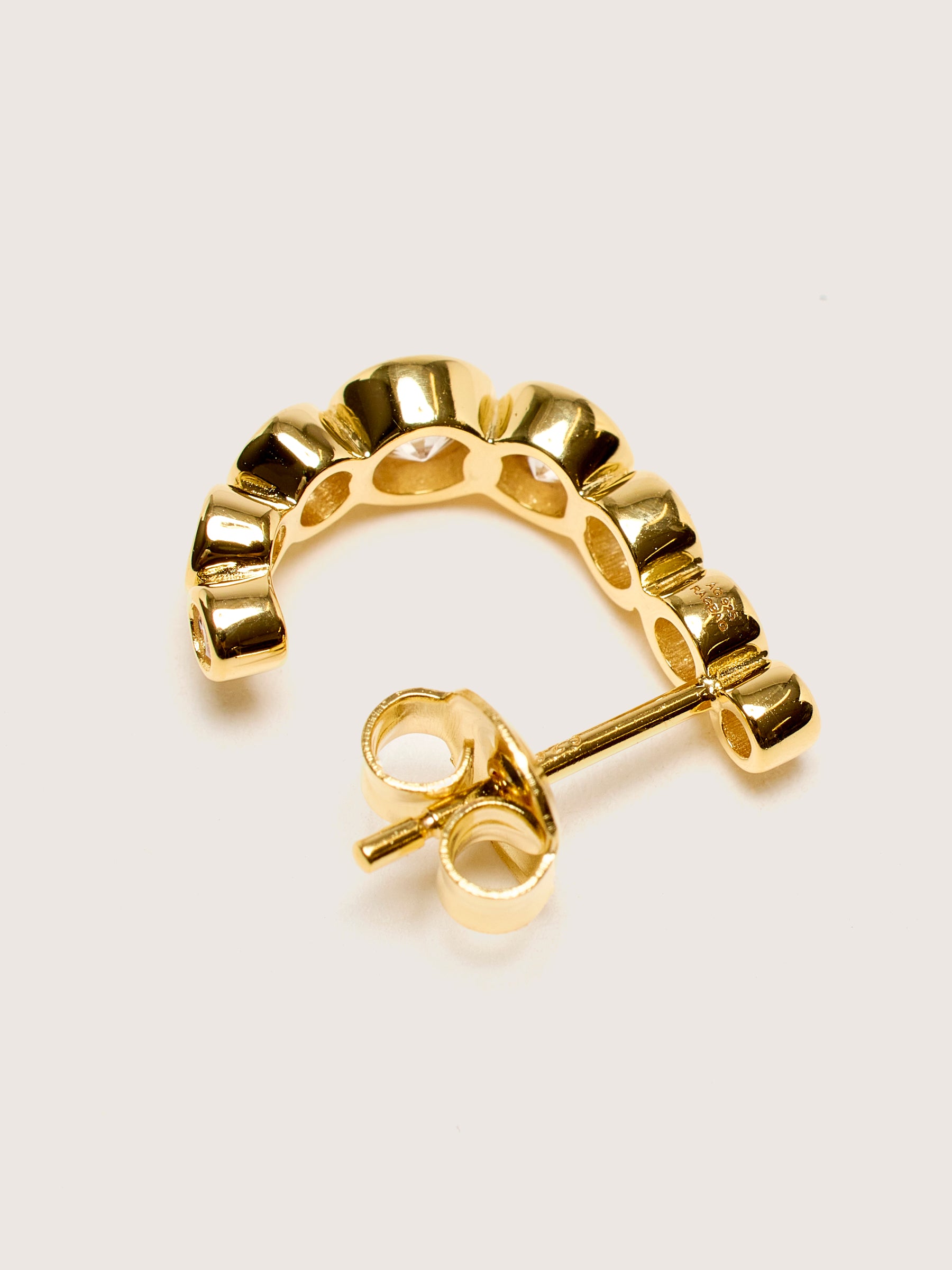 Odette Gold Hoop Earrings (251 / W / GOLD)