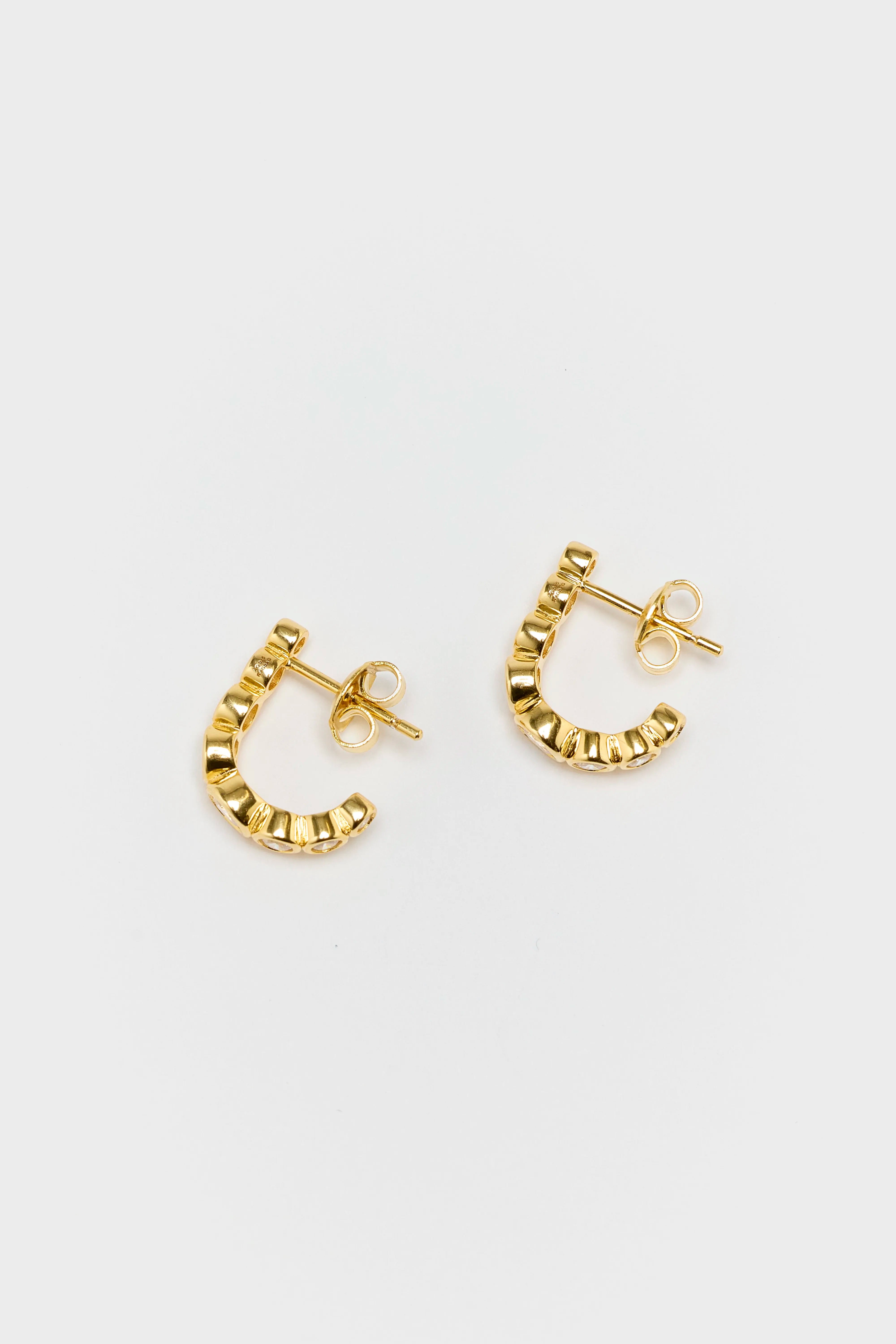 Odette Gold Hoop Earrings For Women | Bellerose