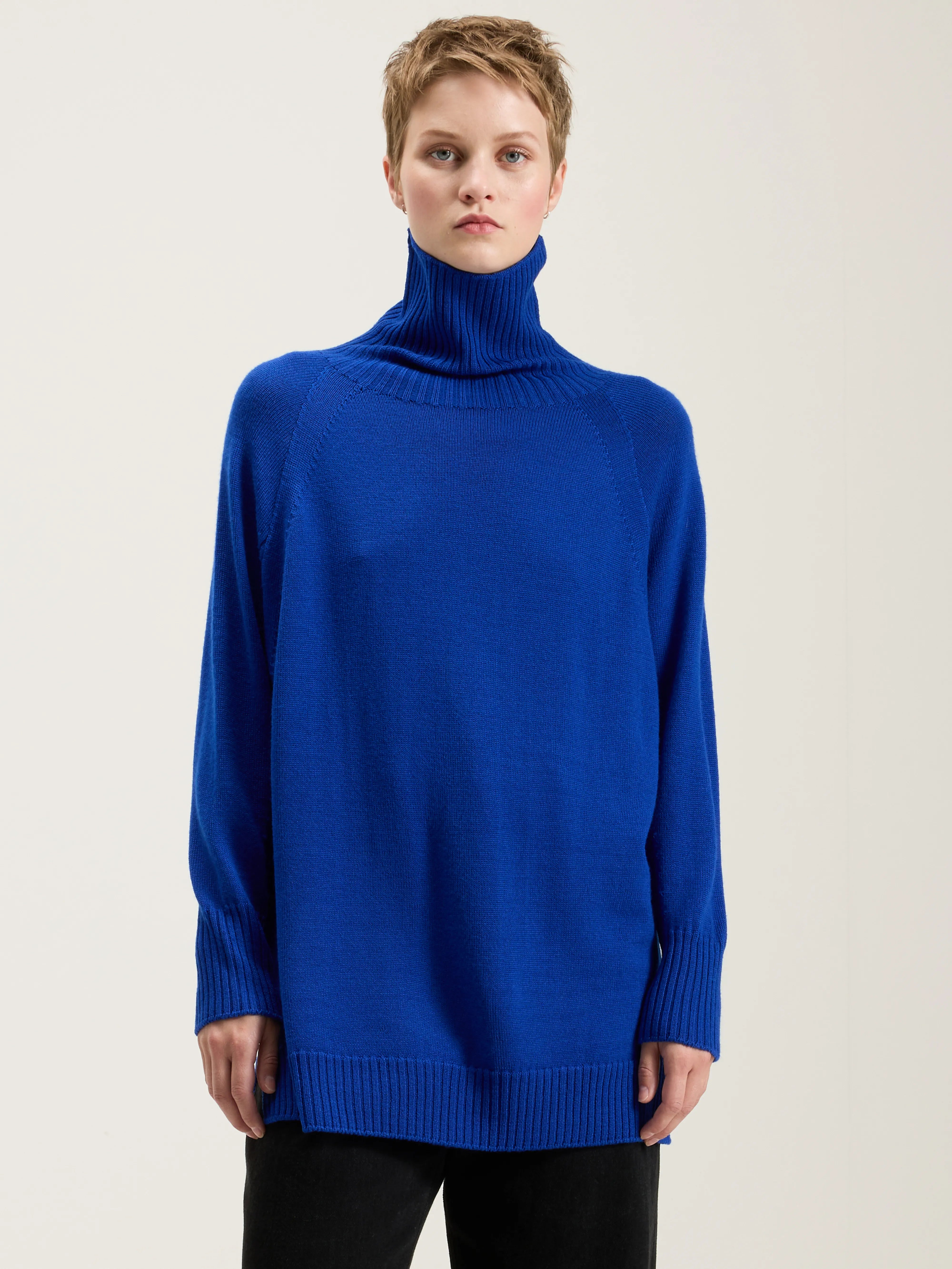 Merino Knit Turtleneck Sweater For Women | Bellerose