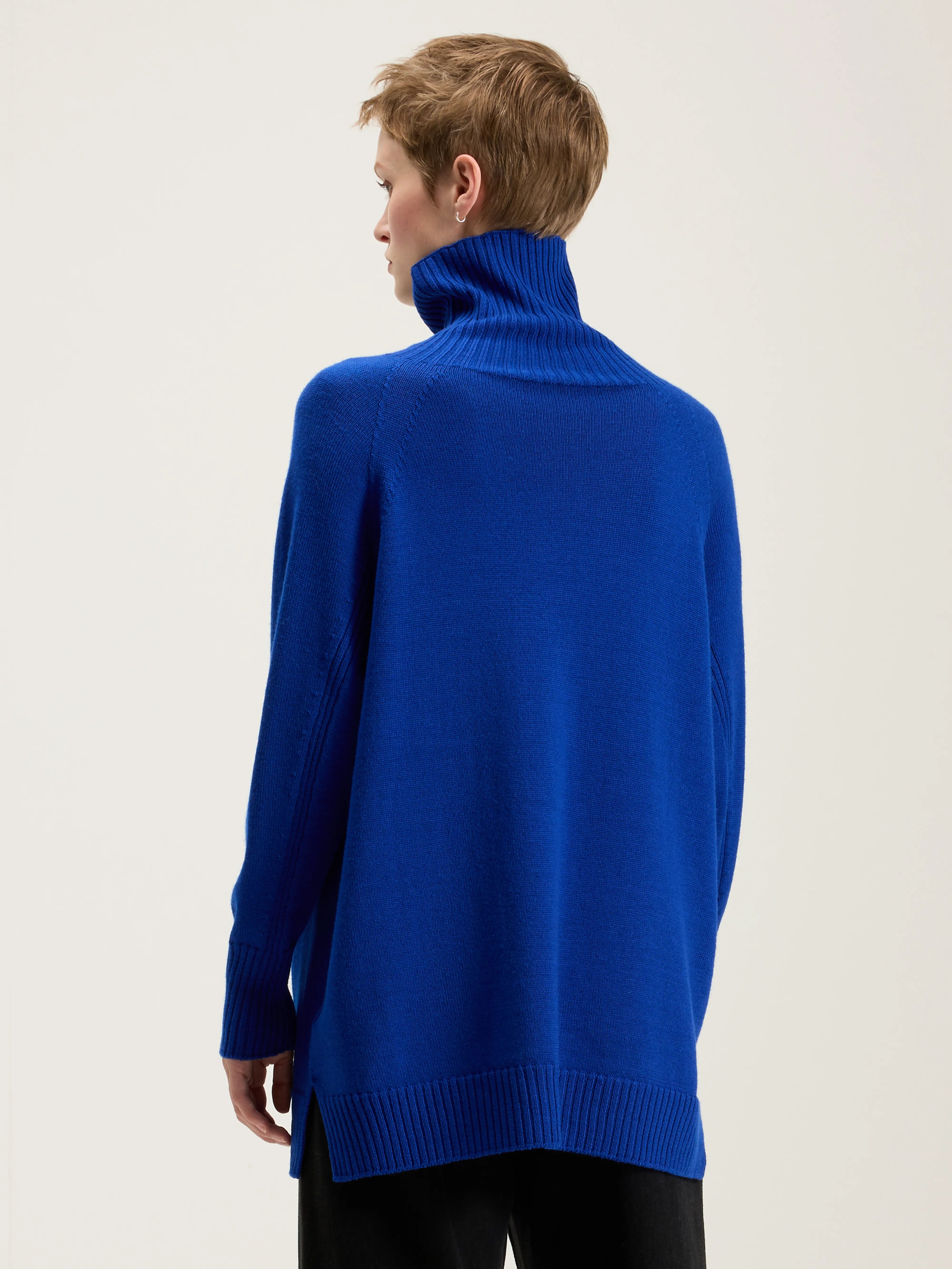 Merino Knit Turtleneck Sweater For Women | Bellerose