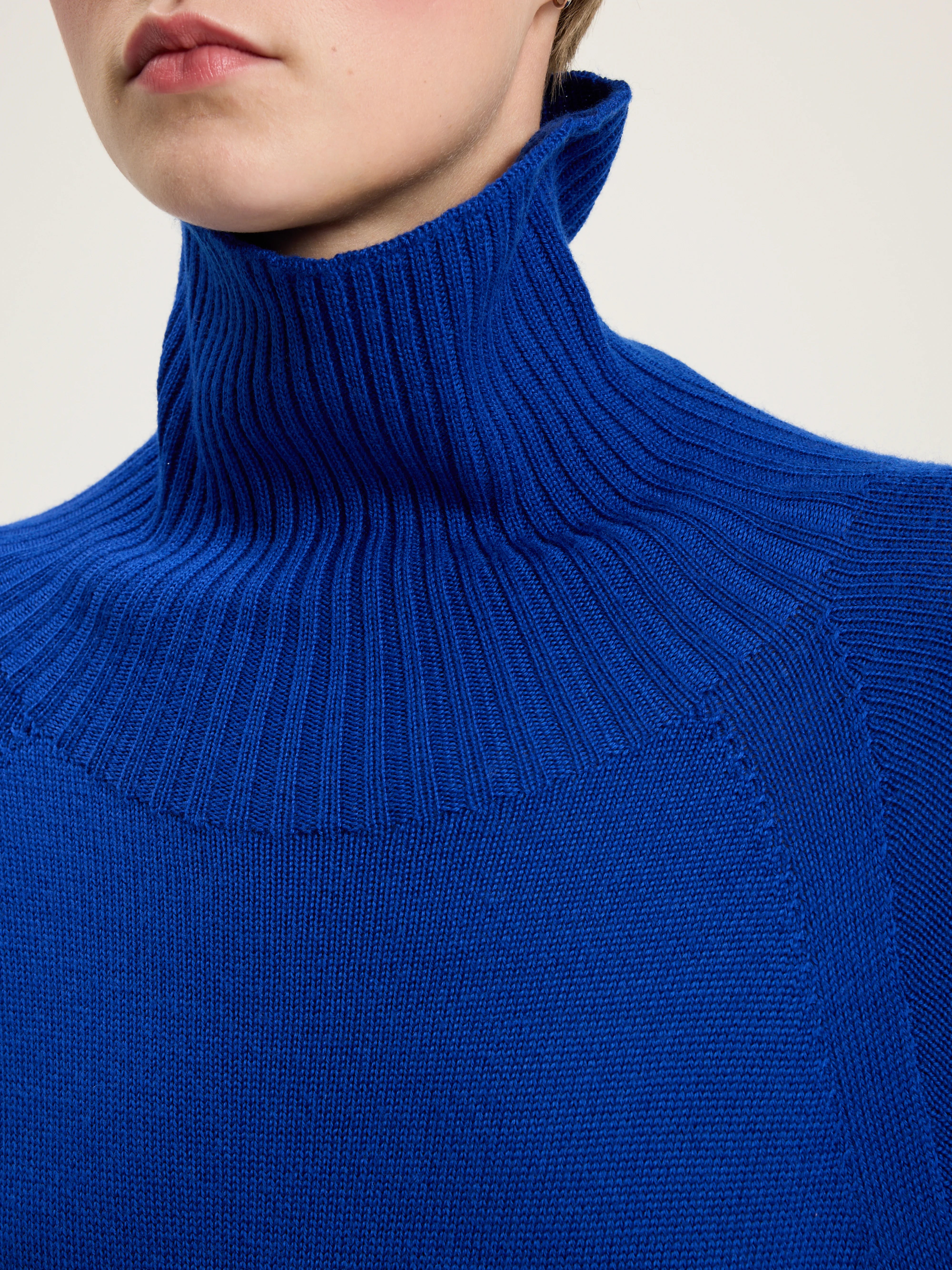 Merino Knit Turtleneck Sweater For Women | Bellerose