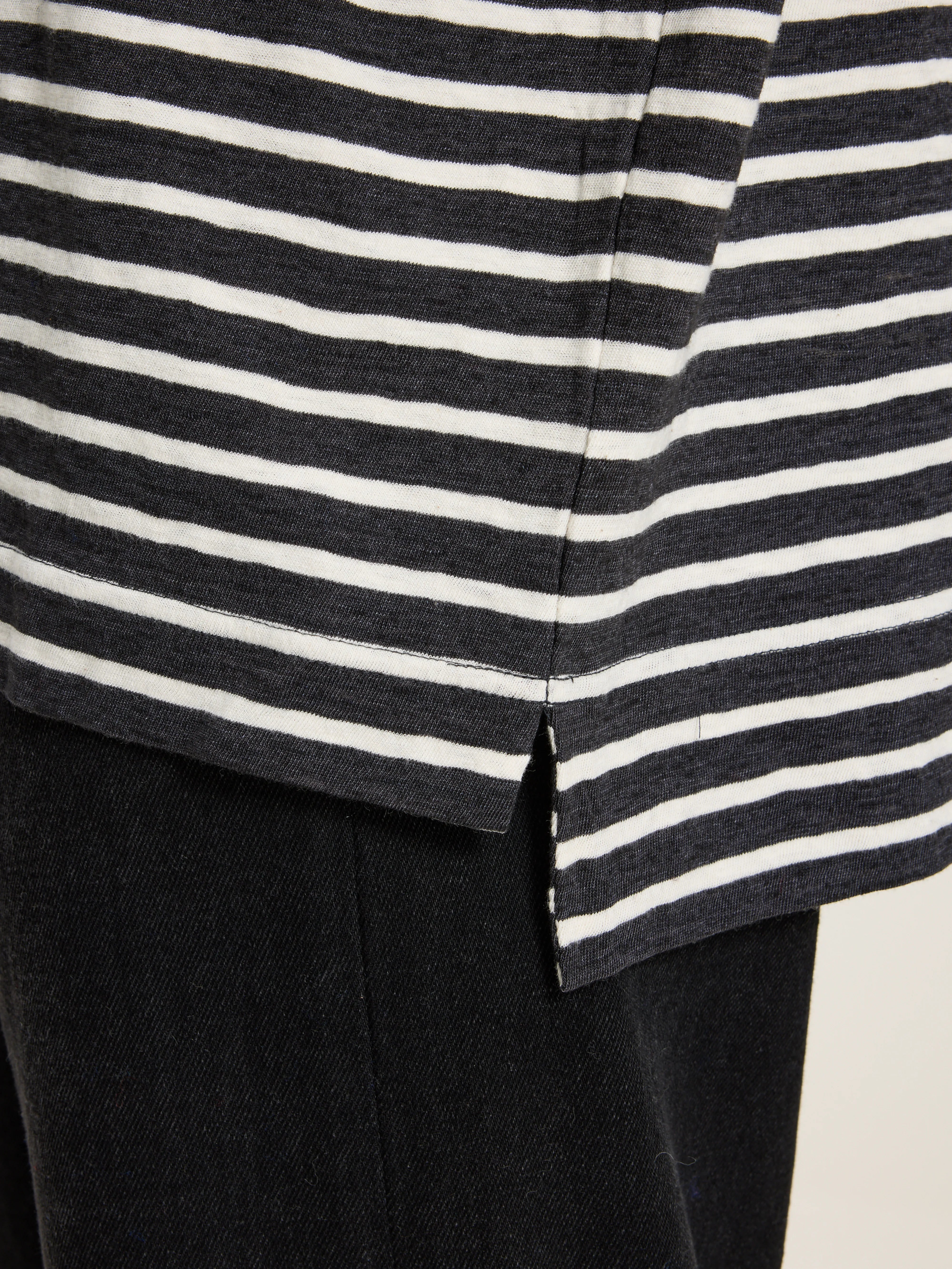 Foggy Stripe Turtleneck T-shirt For Women | Bellerose