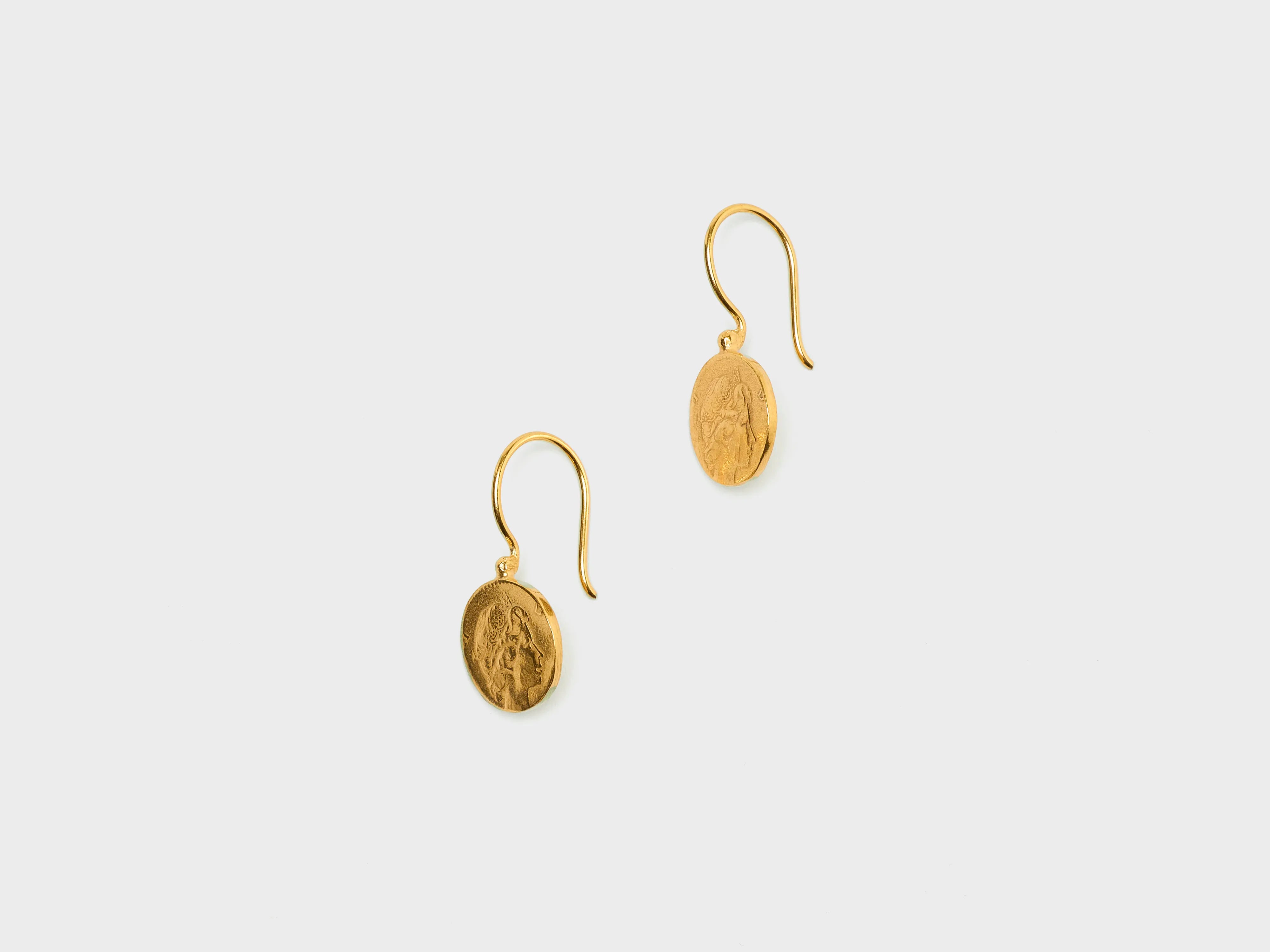 Boucles d'Oreilles Pièce Reine  (252 / W / GOLD)