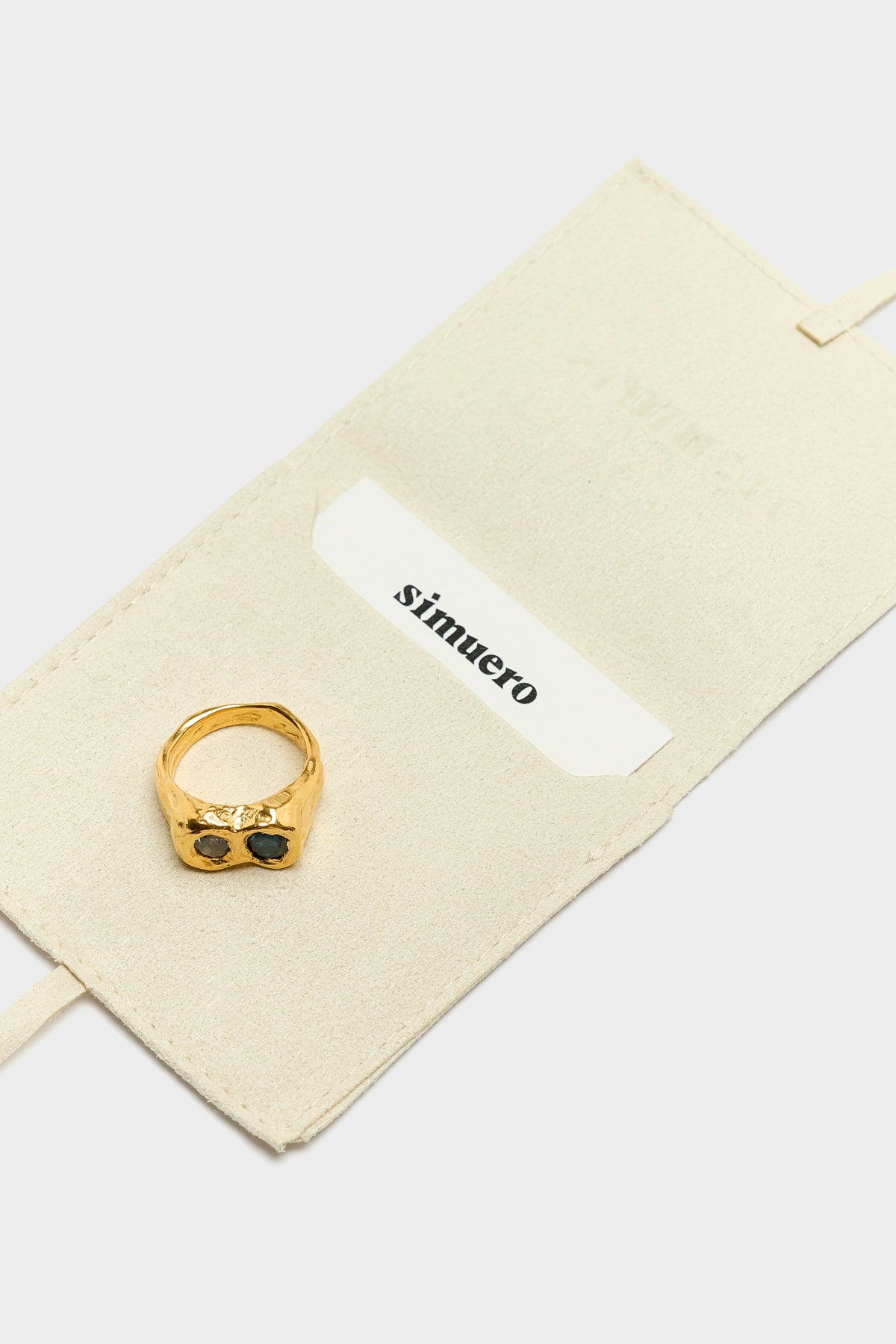 Bague Buzo Topaze (261 / W / BLUE)