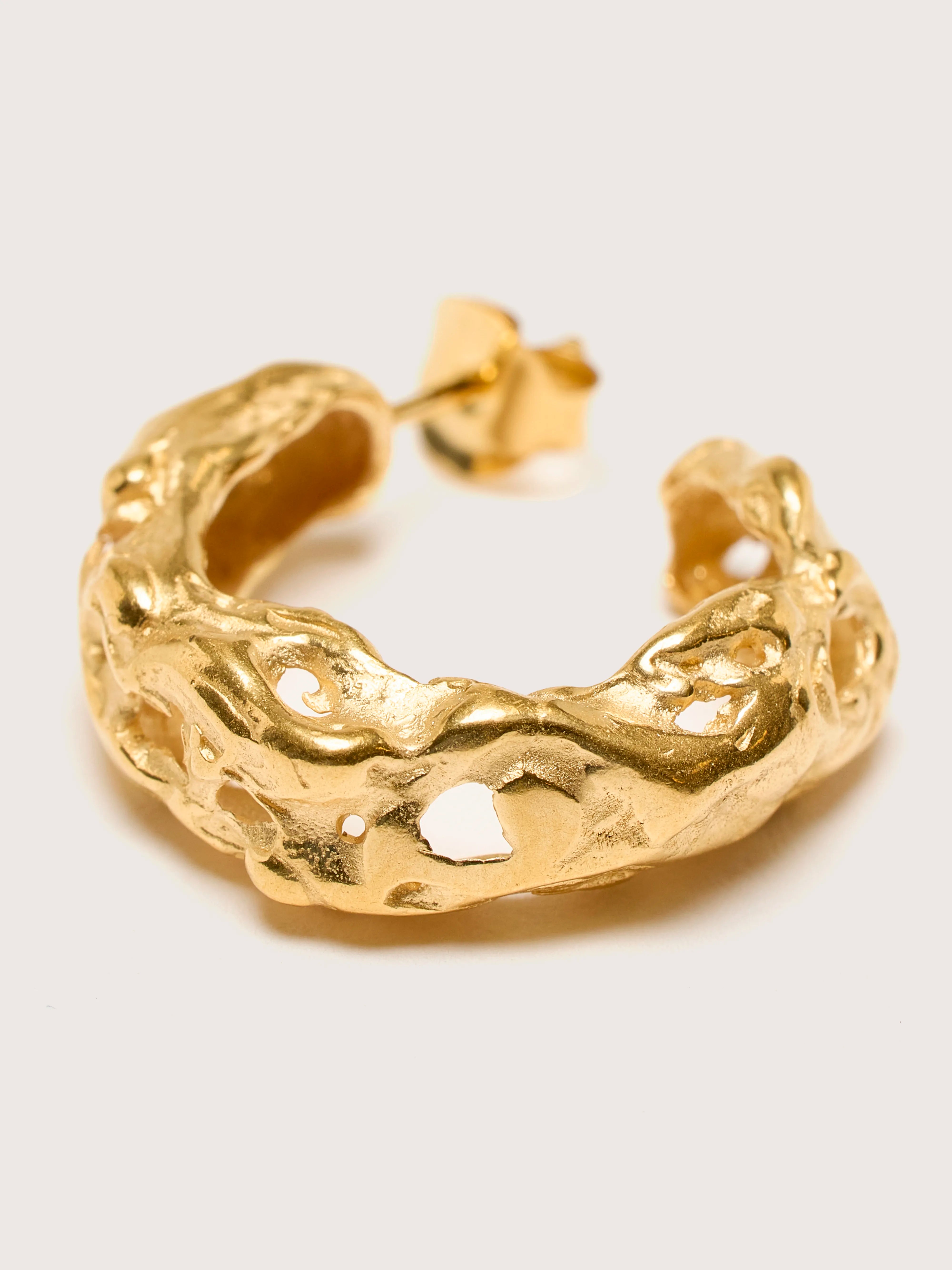Boucles d'oreilles or Gamba (242 / W / GOLD)