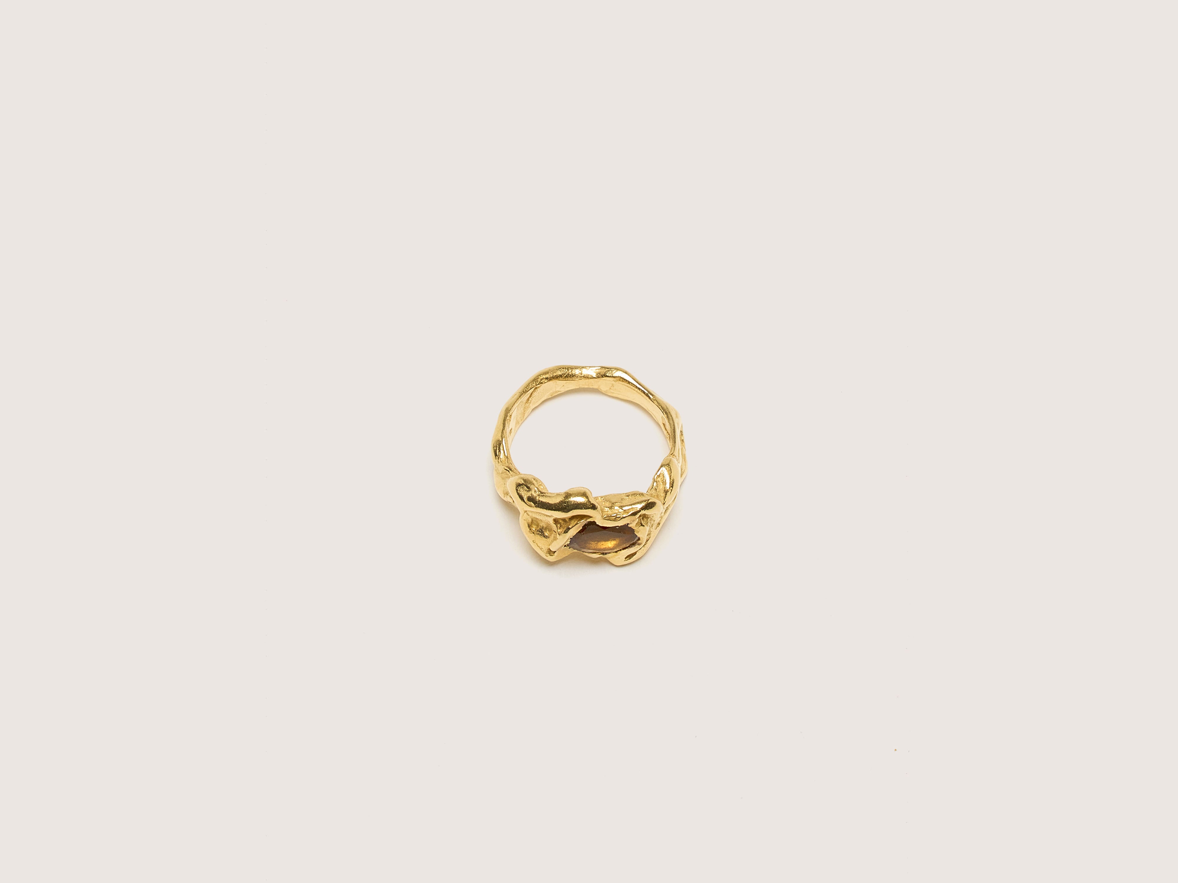 Ola Gold Ring (242 / W / CITRINE)