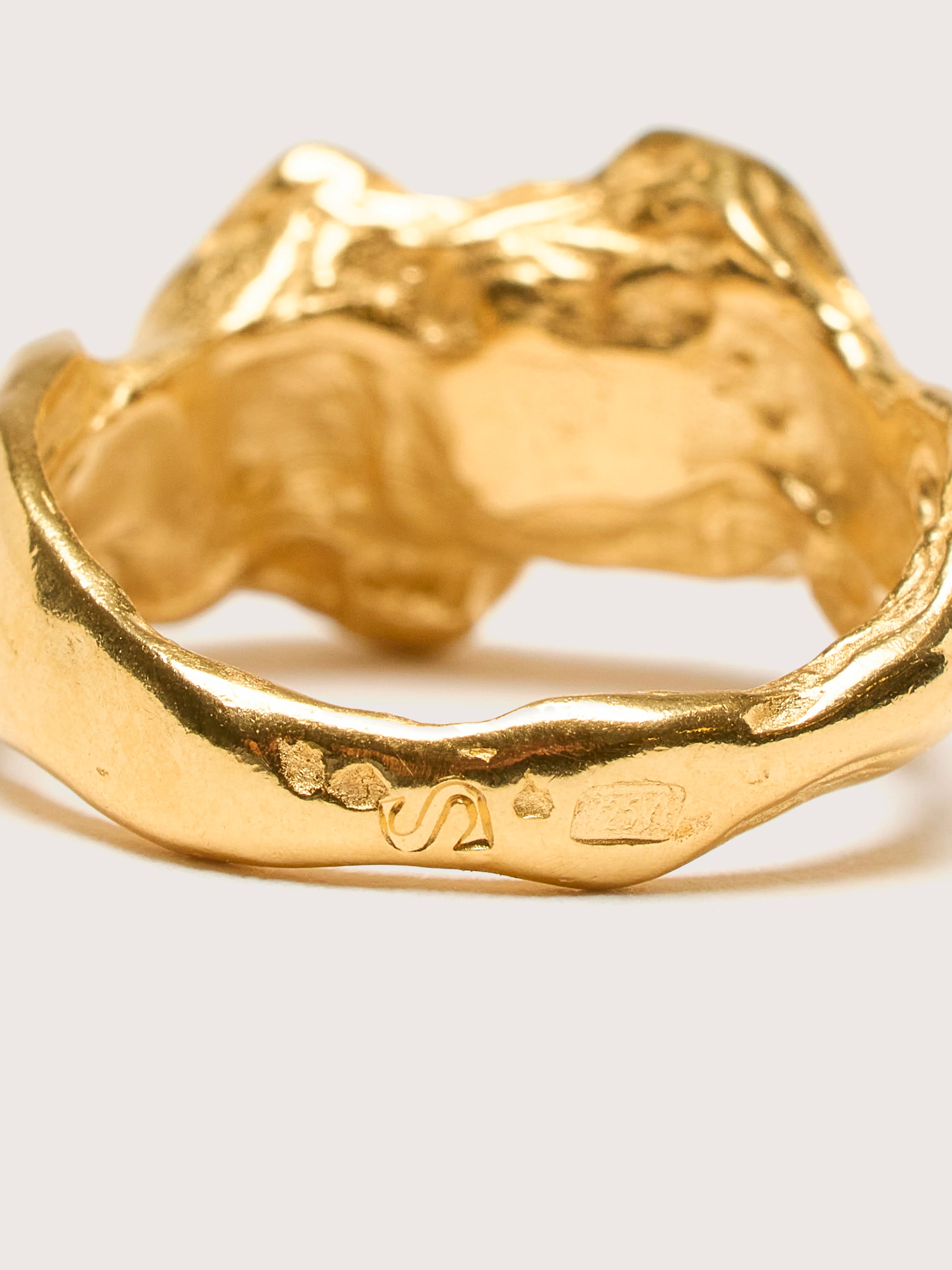 Ola Gold Ring (242 / W / CITRINE)