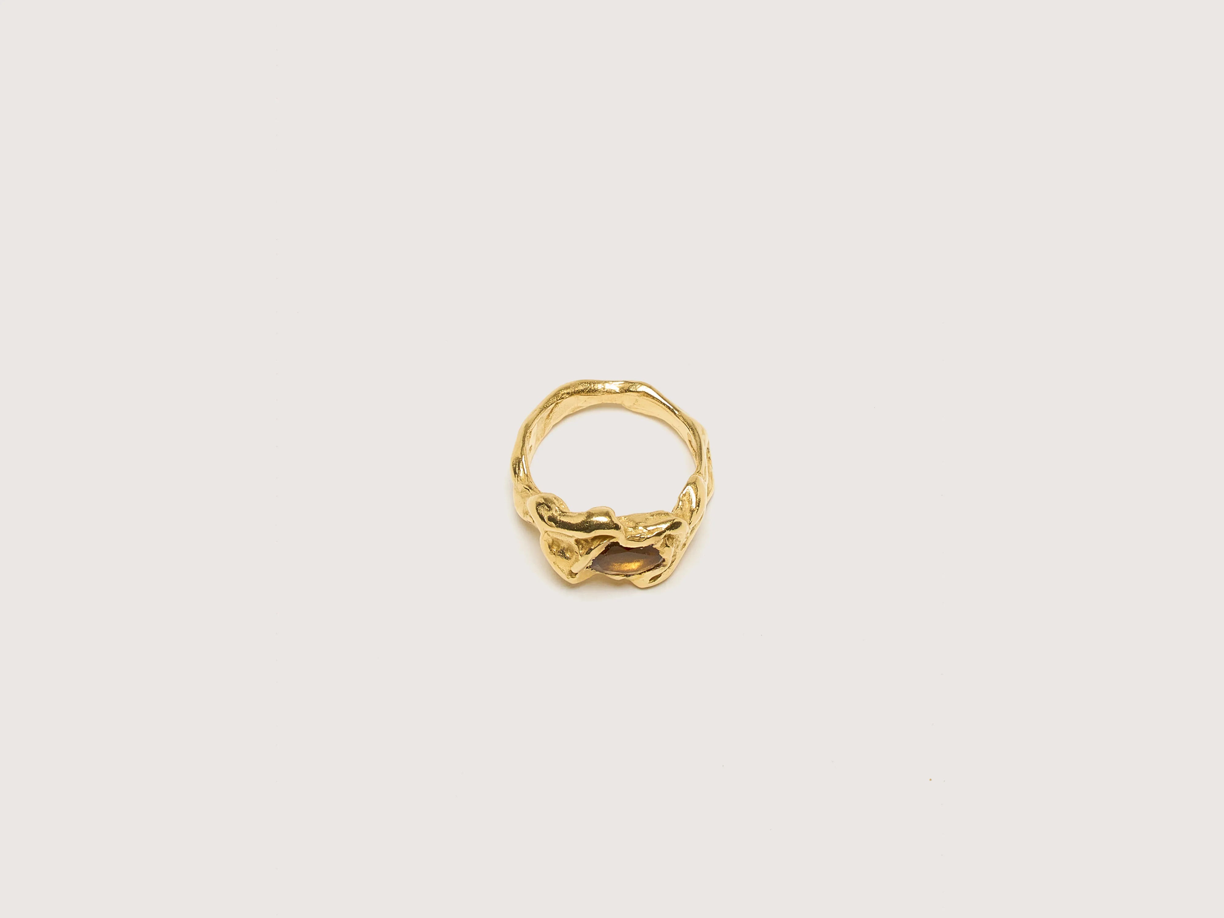 Ola Gold Ring (242 / W / CITRINE)