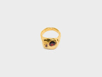 SIMUERO Coco Red Granaat Ring 
