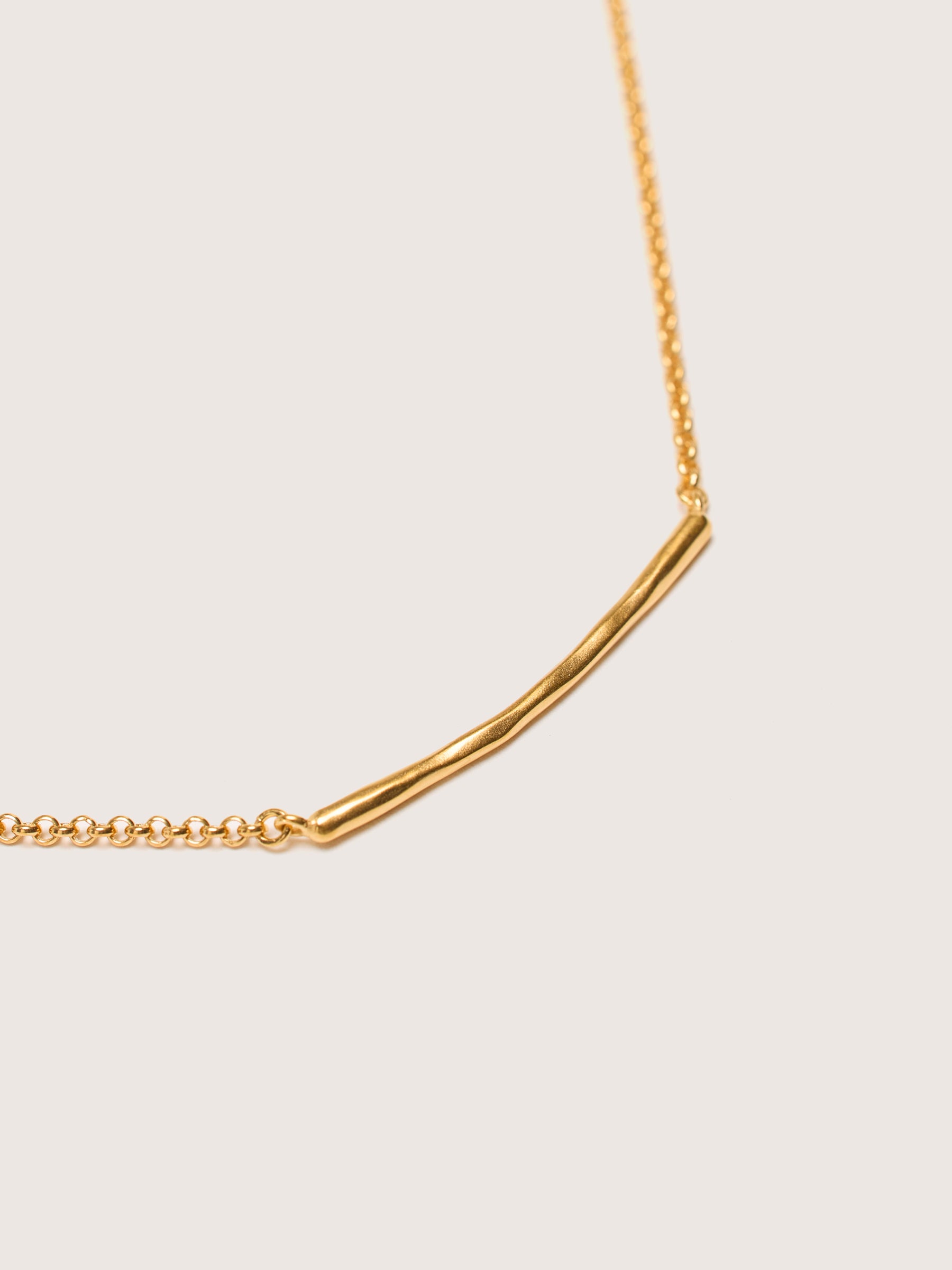 Bubble Lariat Gold Halsketting (242 / W / GOLD)