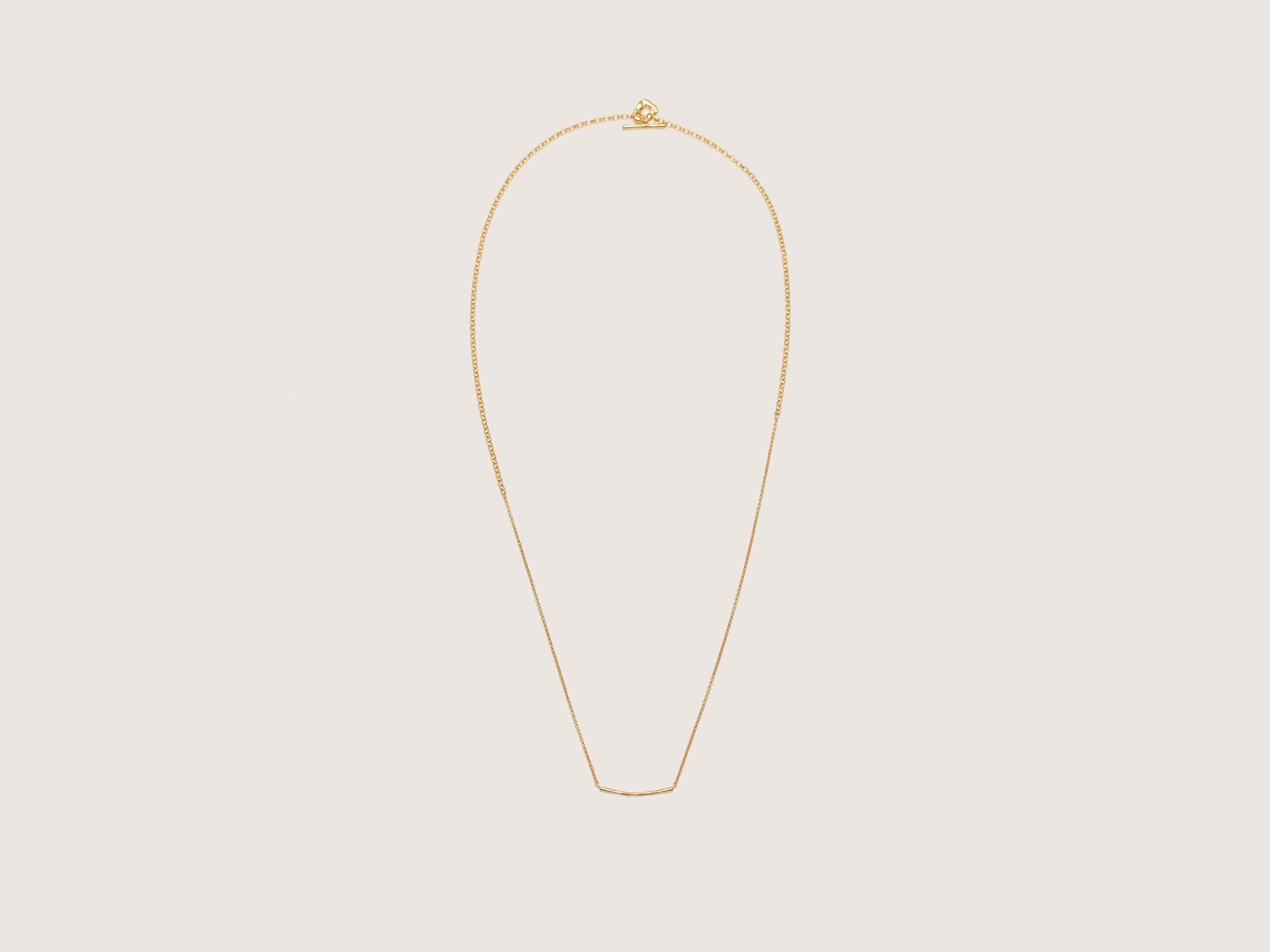 Bubble Lariat Gold Halsketting (242 / W / GOLD)