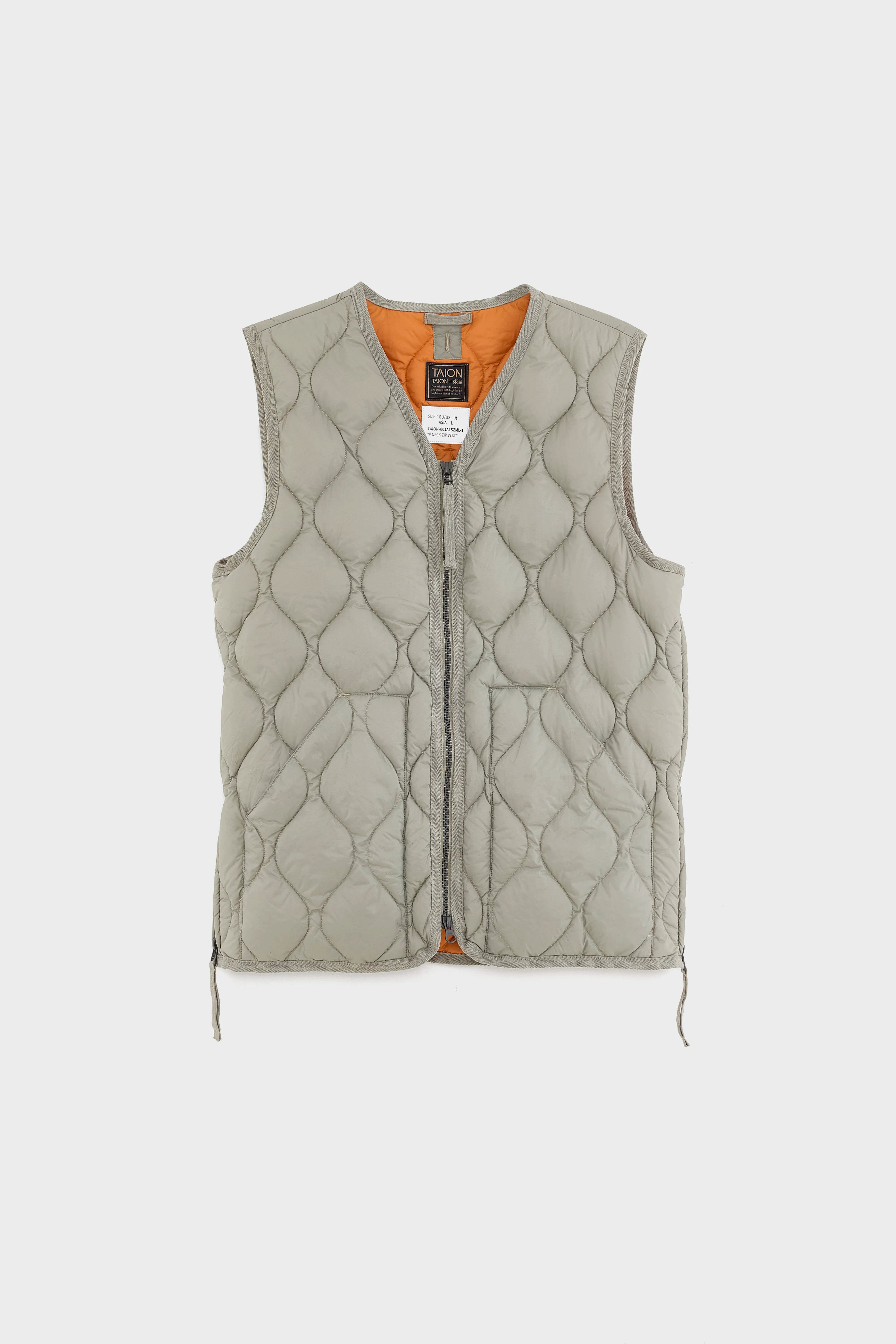 Military V Neck Down Vest For Women | Bellerose