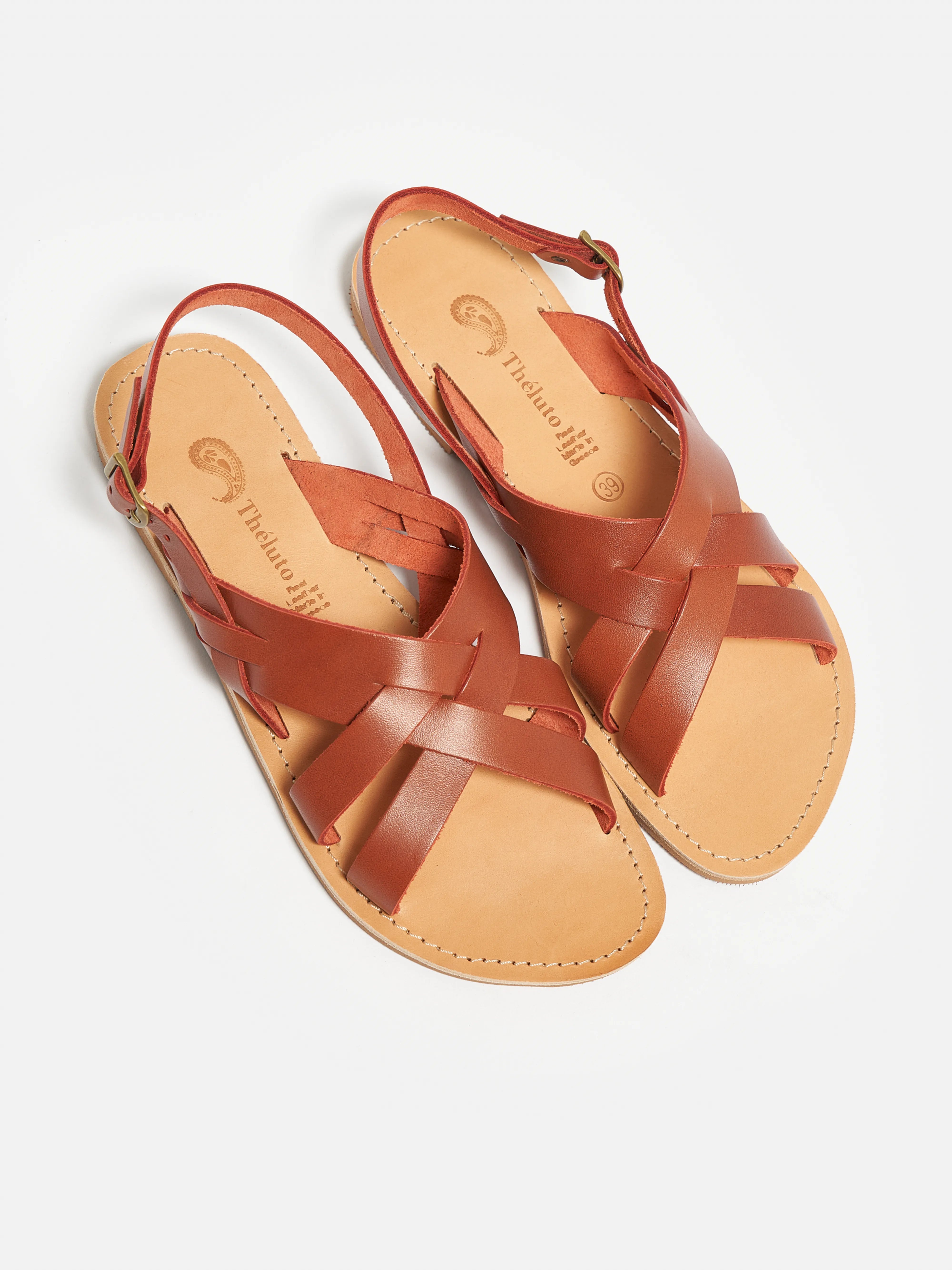 lou sandals (241 / G / ROUILLE)
