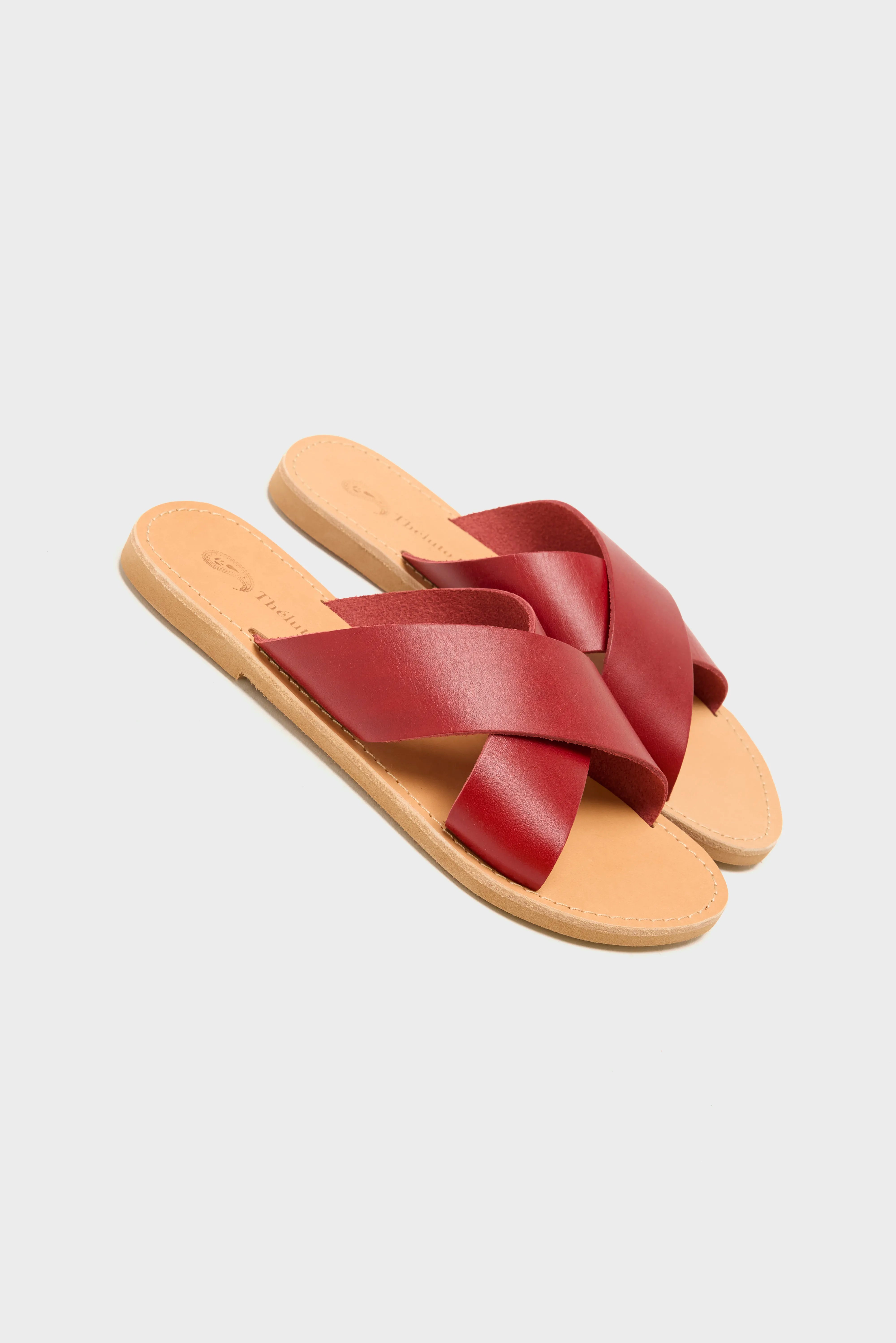Sandales Gaëlle pour Juniors (251 / G / RED)