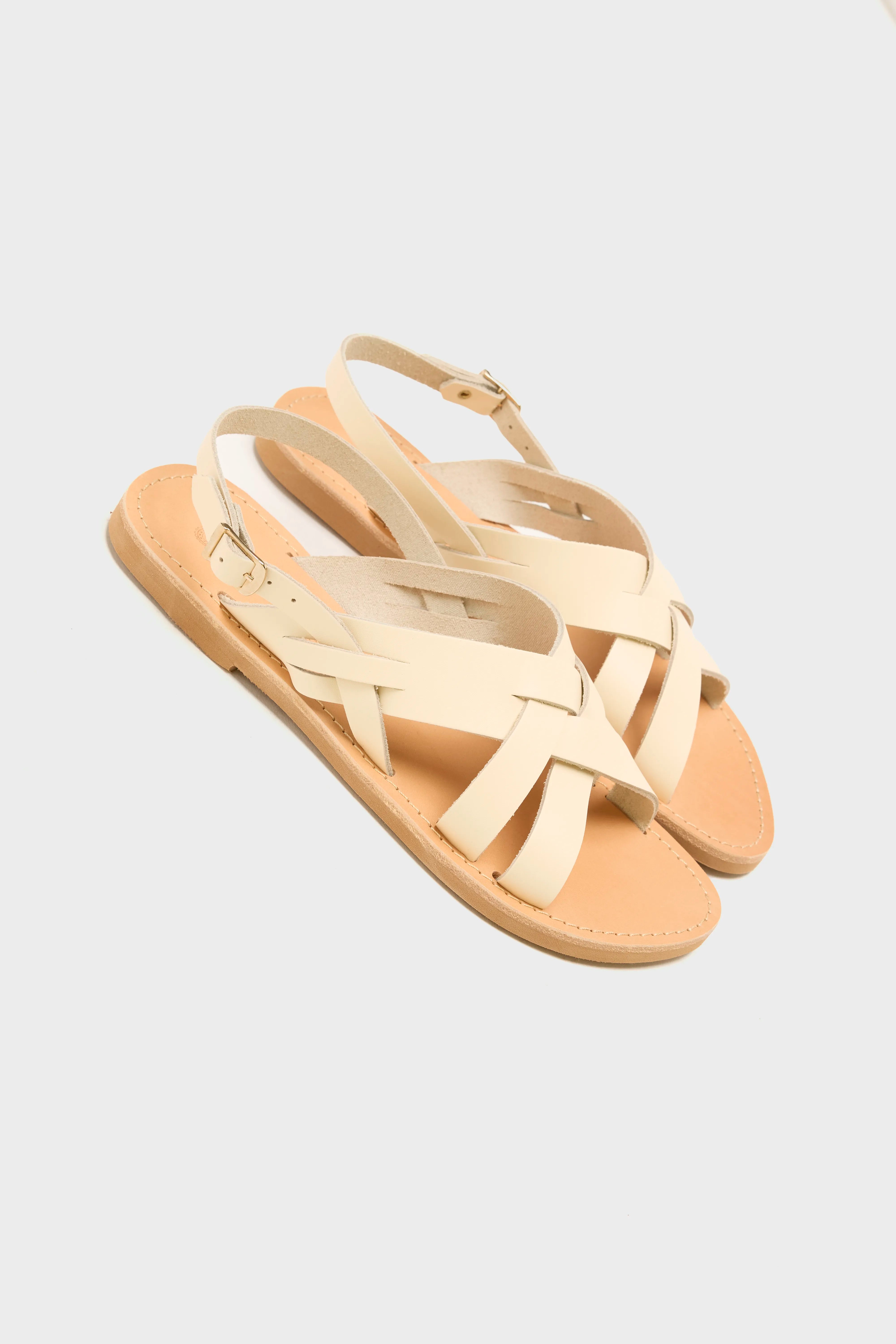 Lou Sandals for Juniors  (251 / G / ECRU)